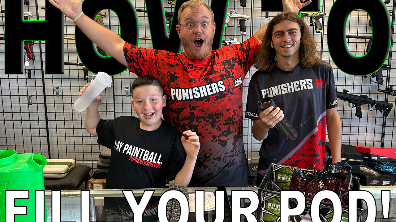 How to Fill a Paintball Pod Correctly