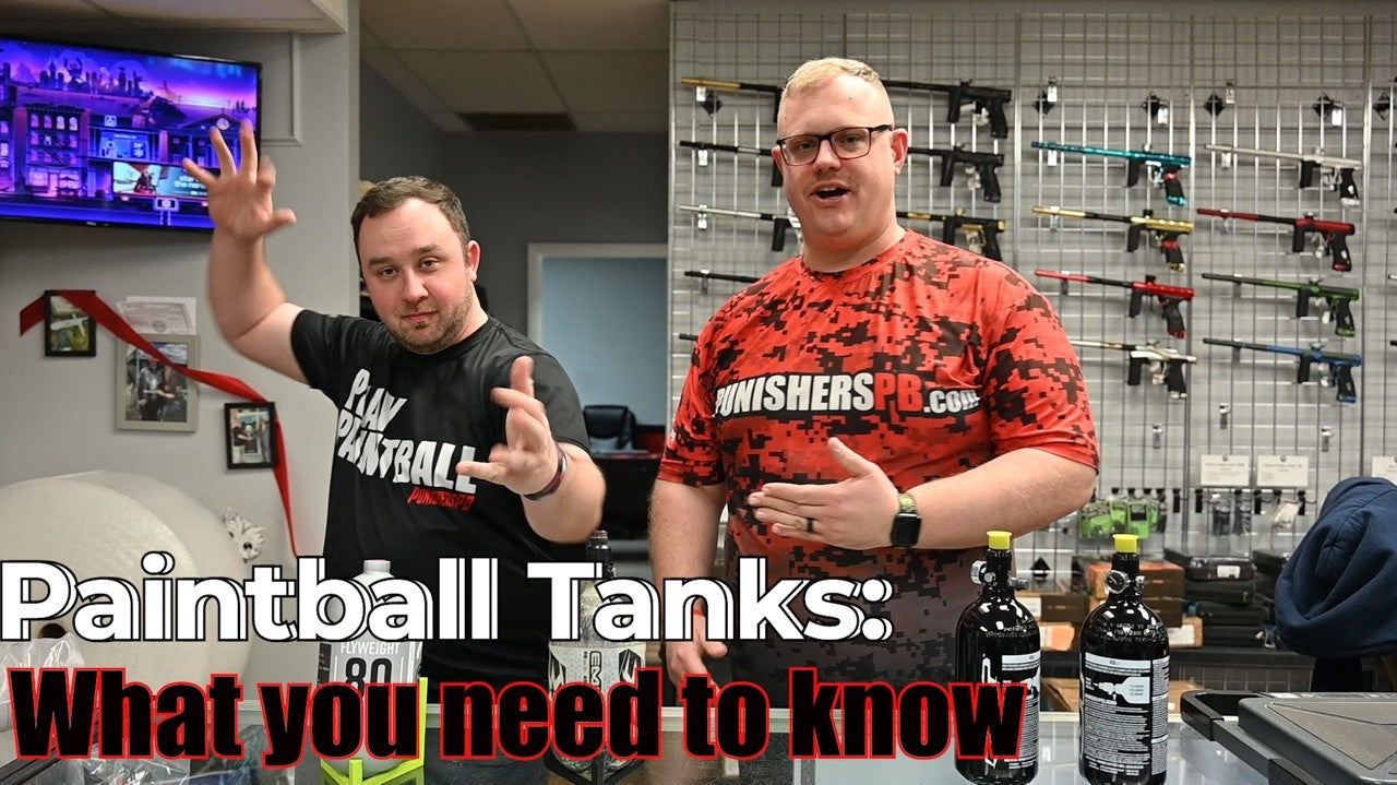 Paintball Air Tanks: What You Need to Know