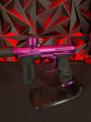 Used Infamous/Planet Eclipse CS2 Paintball Gun - Purple w/Infamous Deuce Trigger and 3 FL Backs
