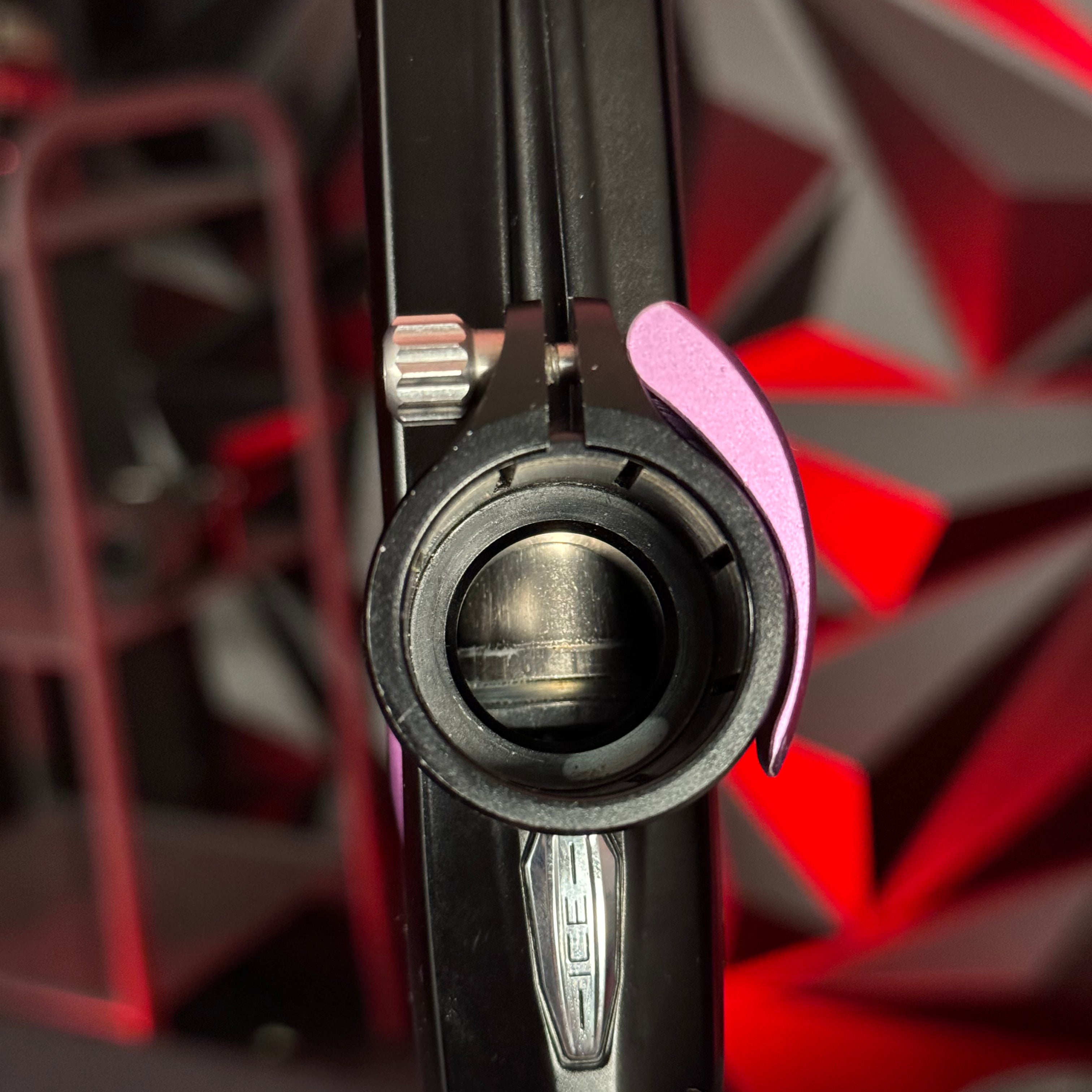 Used DLX Luxe ICE Paintball Marker - Dust Black/Pink