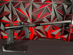 Used Planet Eclipse 170R Paintball Gun - Black w/ Infamous Deuce Trigger & 3 FL Backs