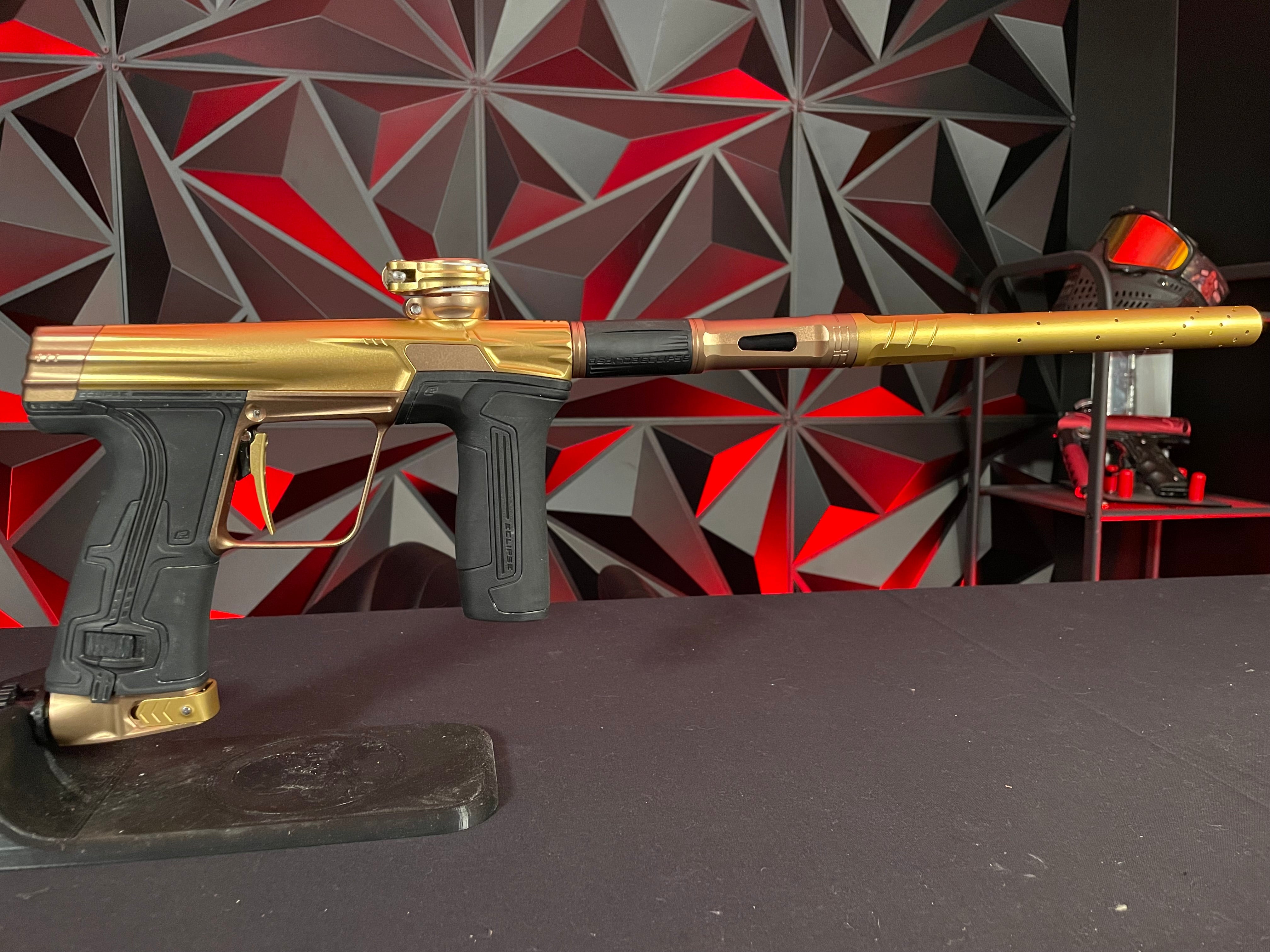 Used Planet Eclipse CS3 Paintball Gun - Crusade (Gold/Bronze)