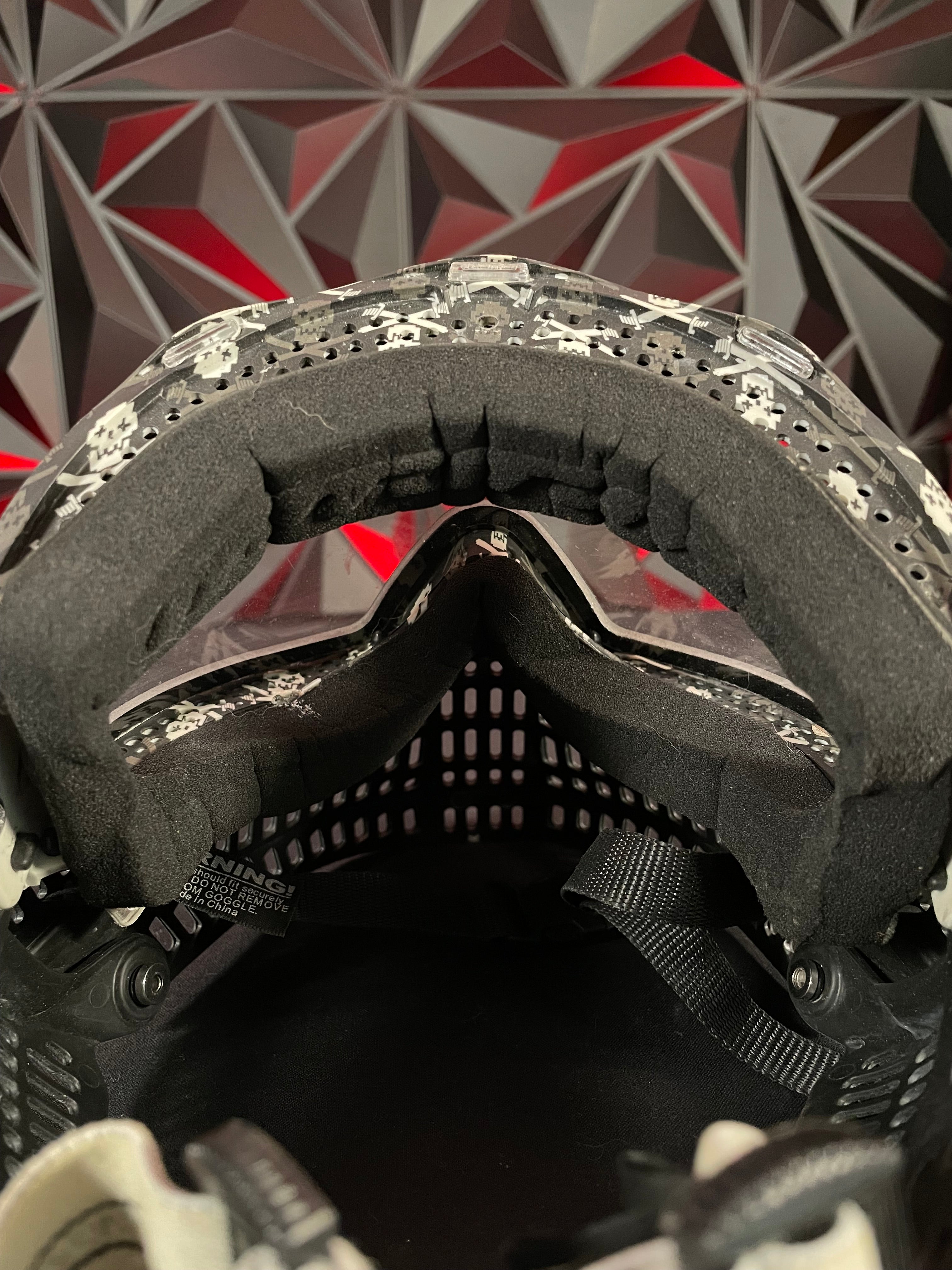 Used JT Proflex Paintball Mask - LE Mutiny Goggles w/Black Skirt