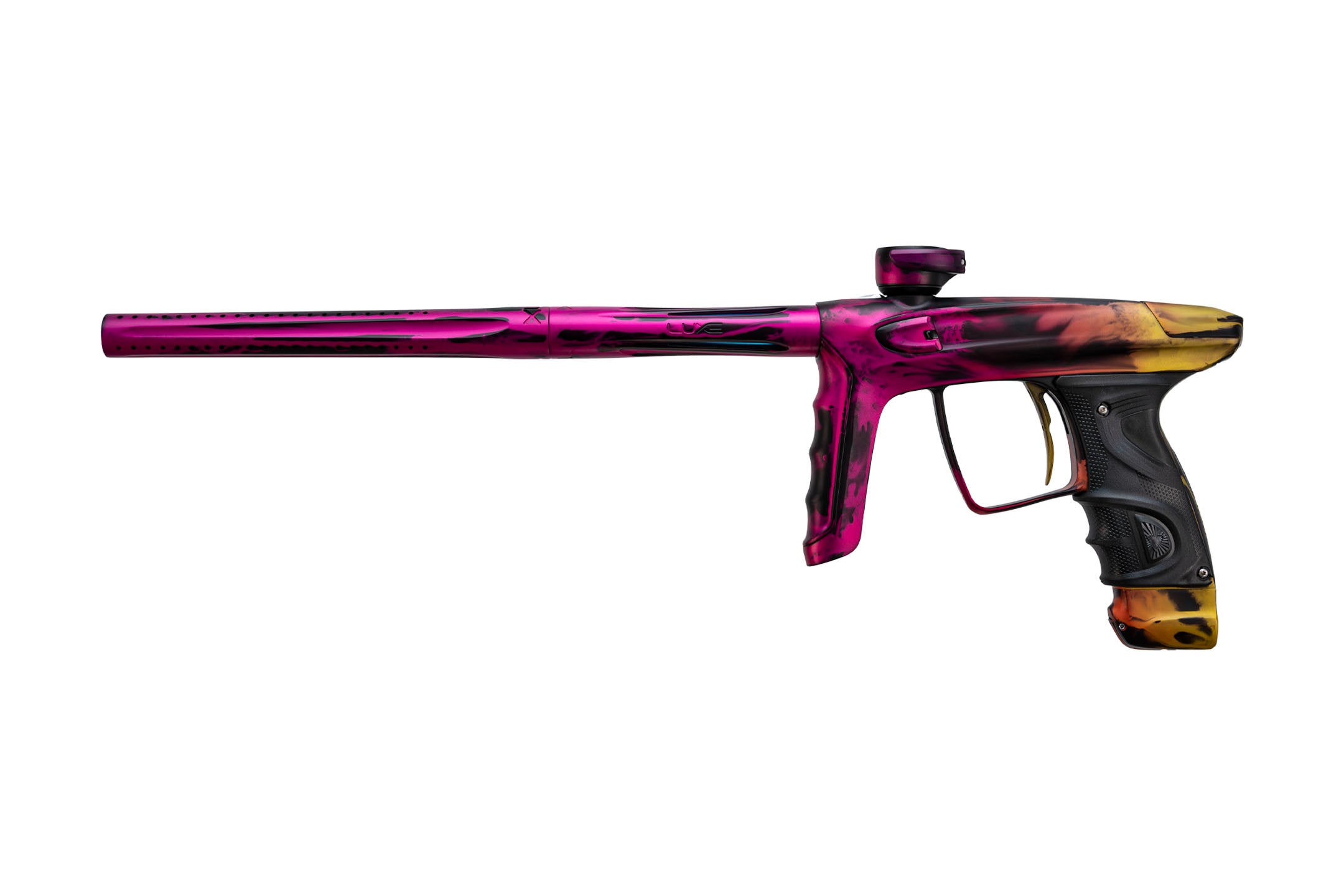 DLX Luxe TM40 Paintball Gun - LE Pink-Yellow Smear