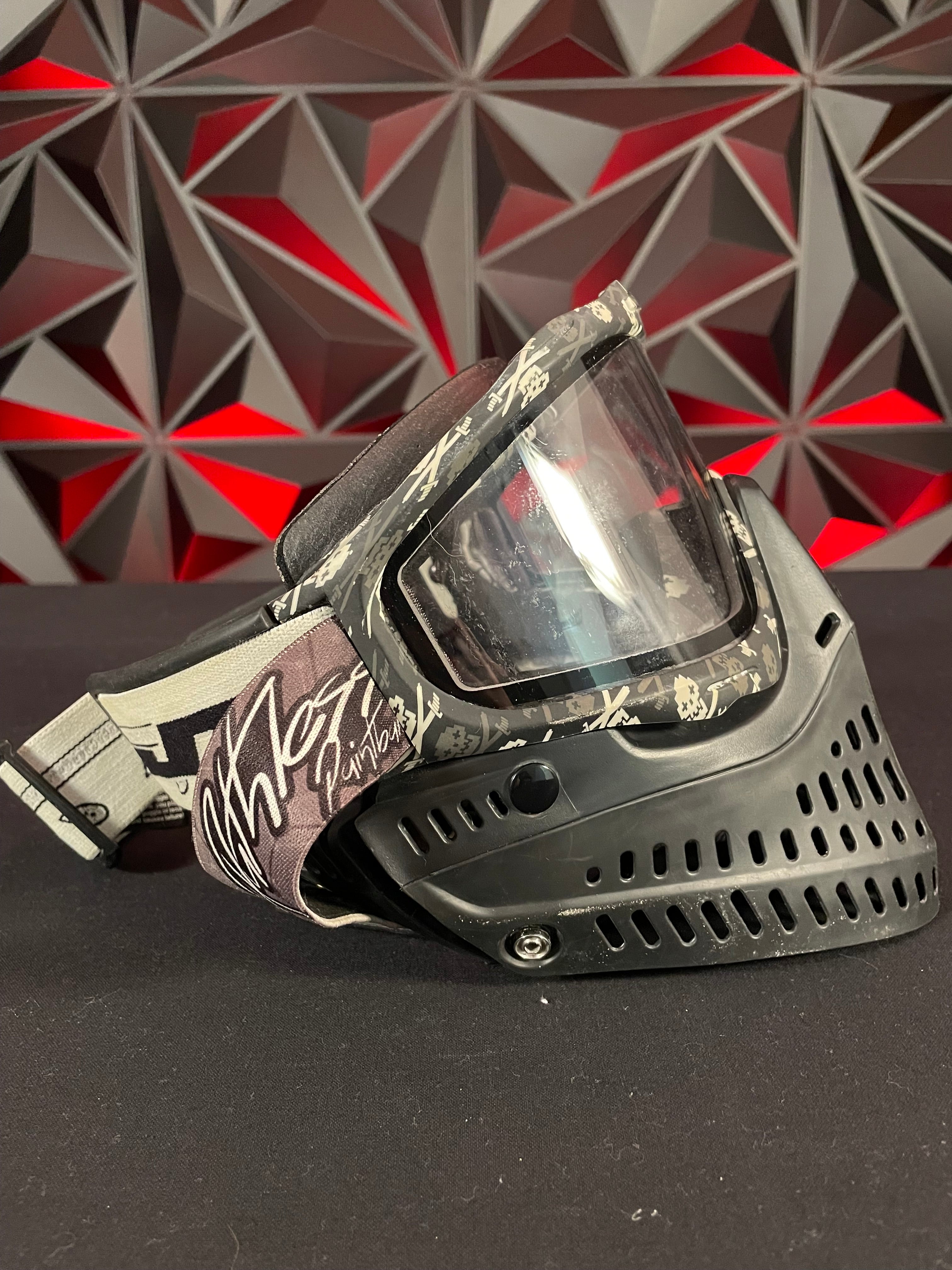 Used JT Proflex Paintball Mask - LE Mutiny Goggles w/Black Skirt