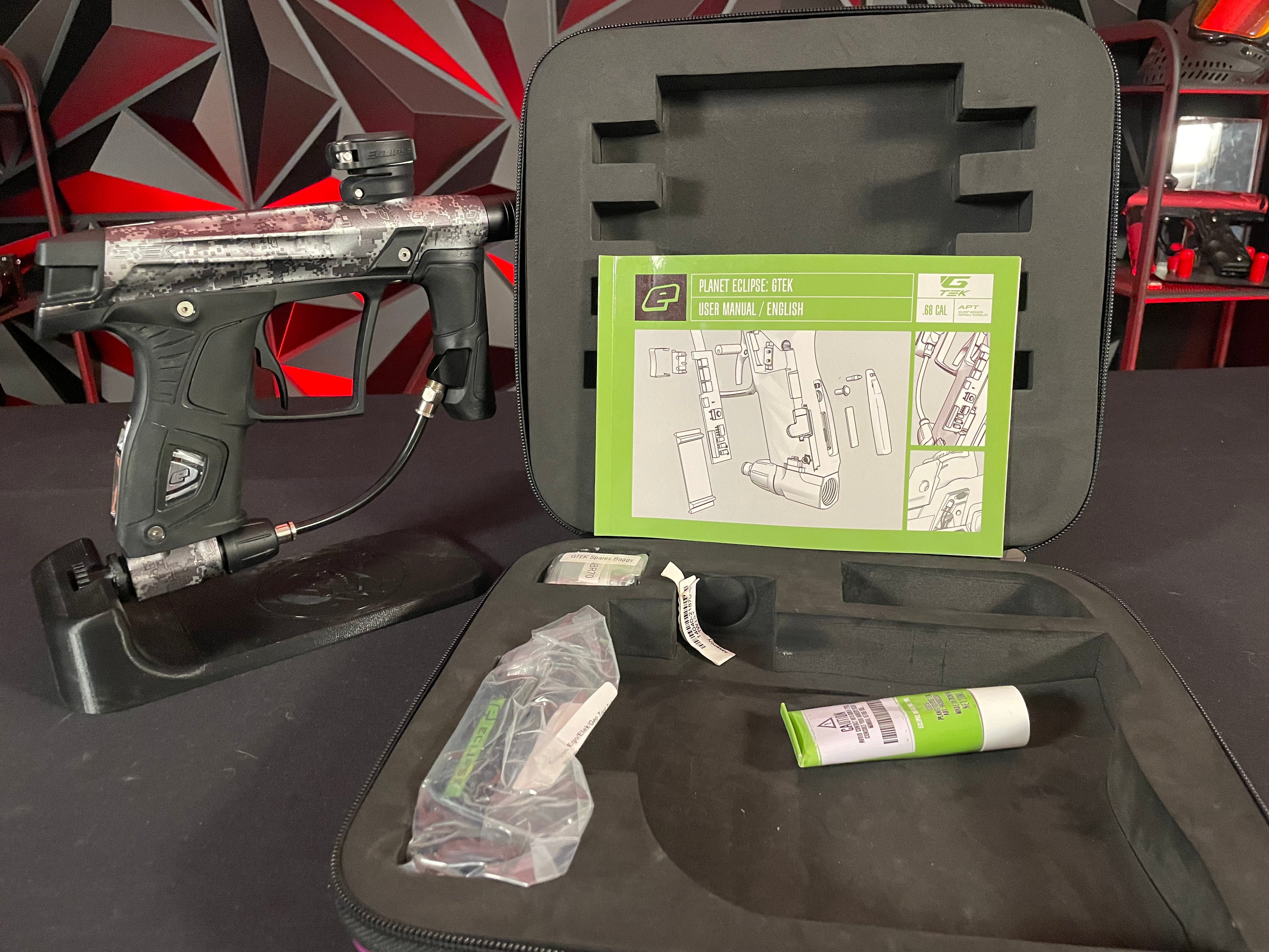 Used Planet Eclipse Gtek OLED Paintball Marker- HDE Urban