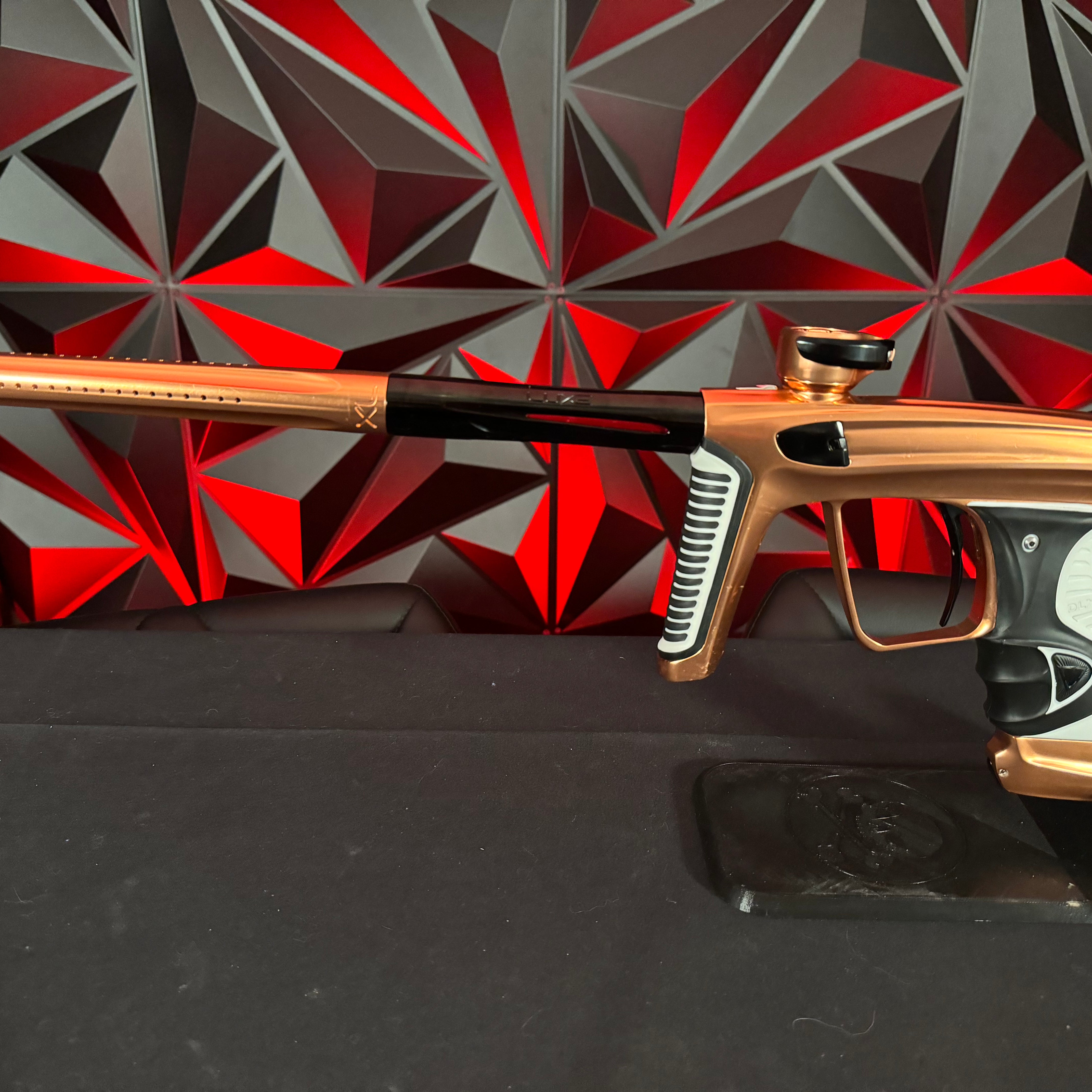 Used DLX Luxe X Paintball Gun - Copper