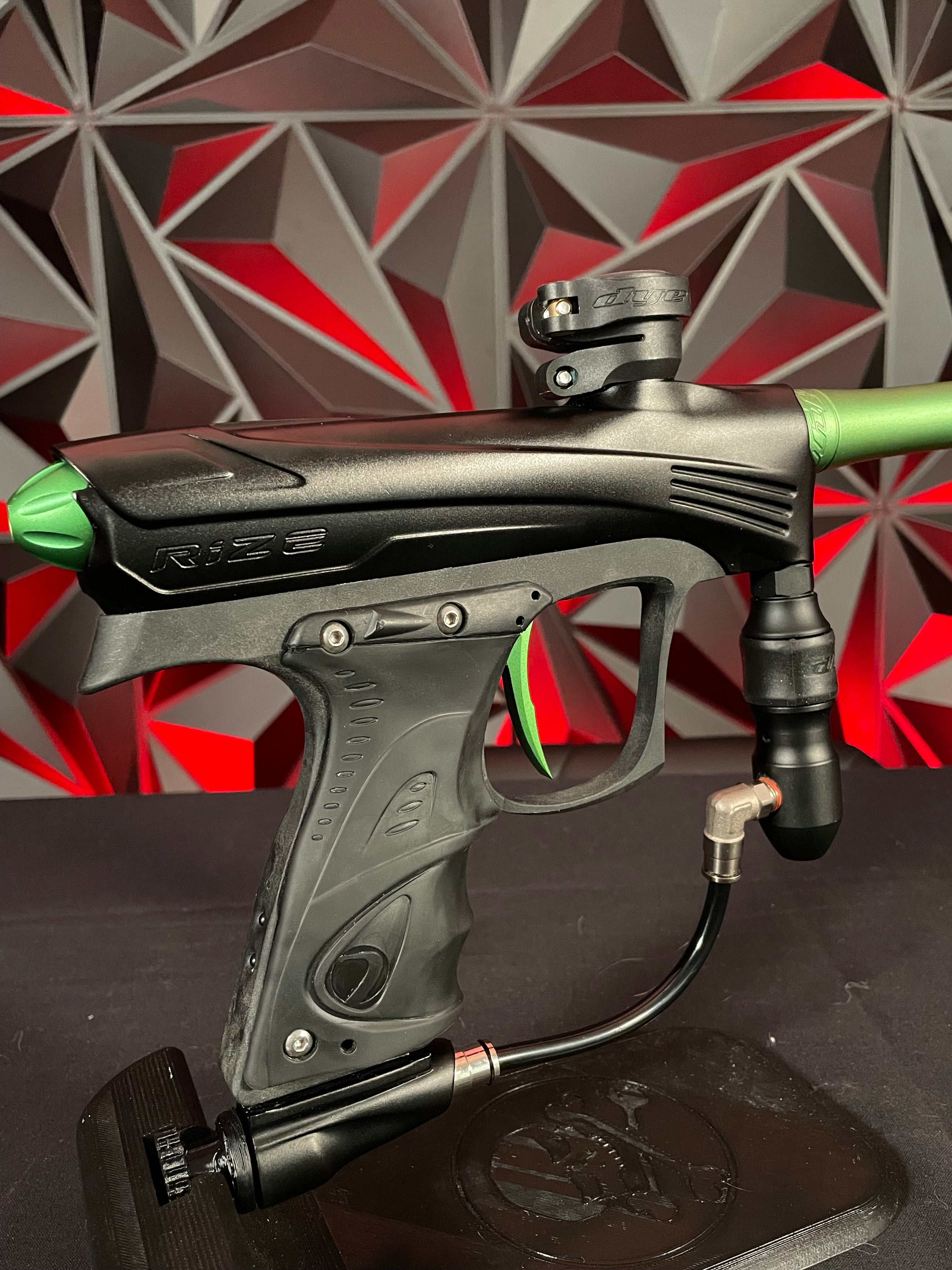 Used Dye CZR Paintball Marker- Black / Green