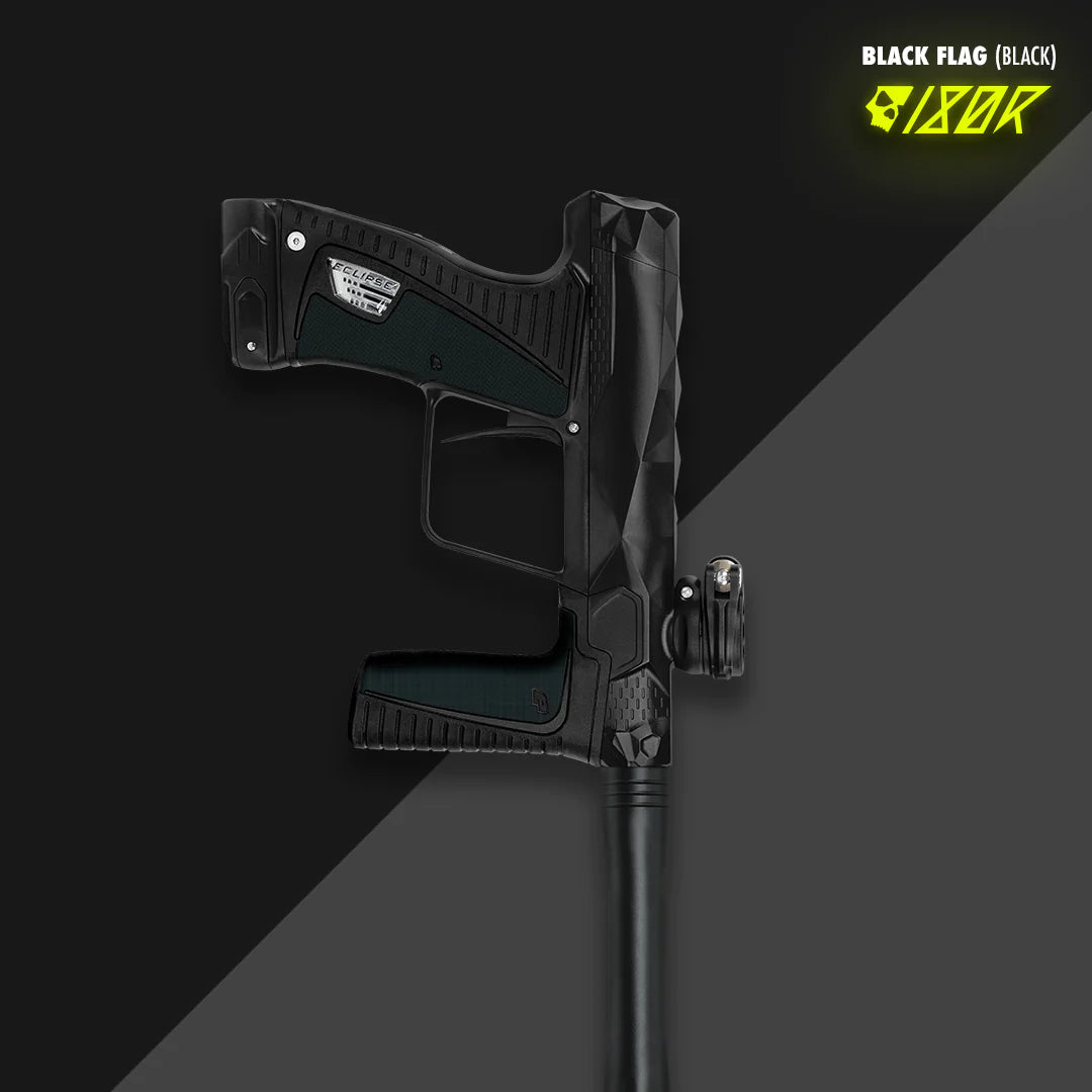 Infamous Limited Edition Diamond Skull Gtek 180R Paintball Gun - Black Flag