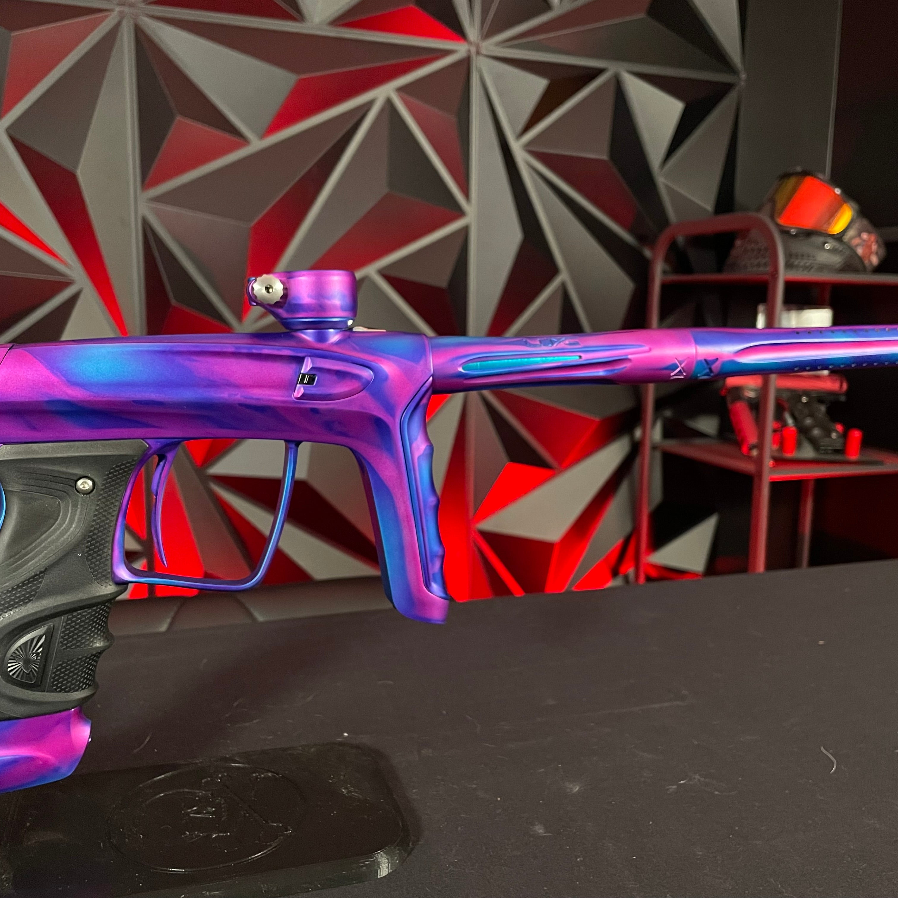 Used DLX Luxe TM40 Paintball Gun - LE Pink Smear