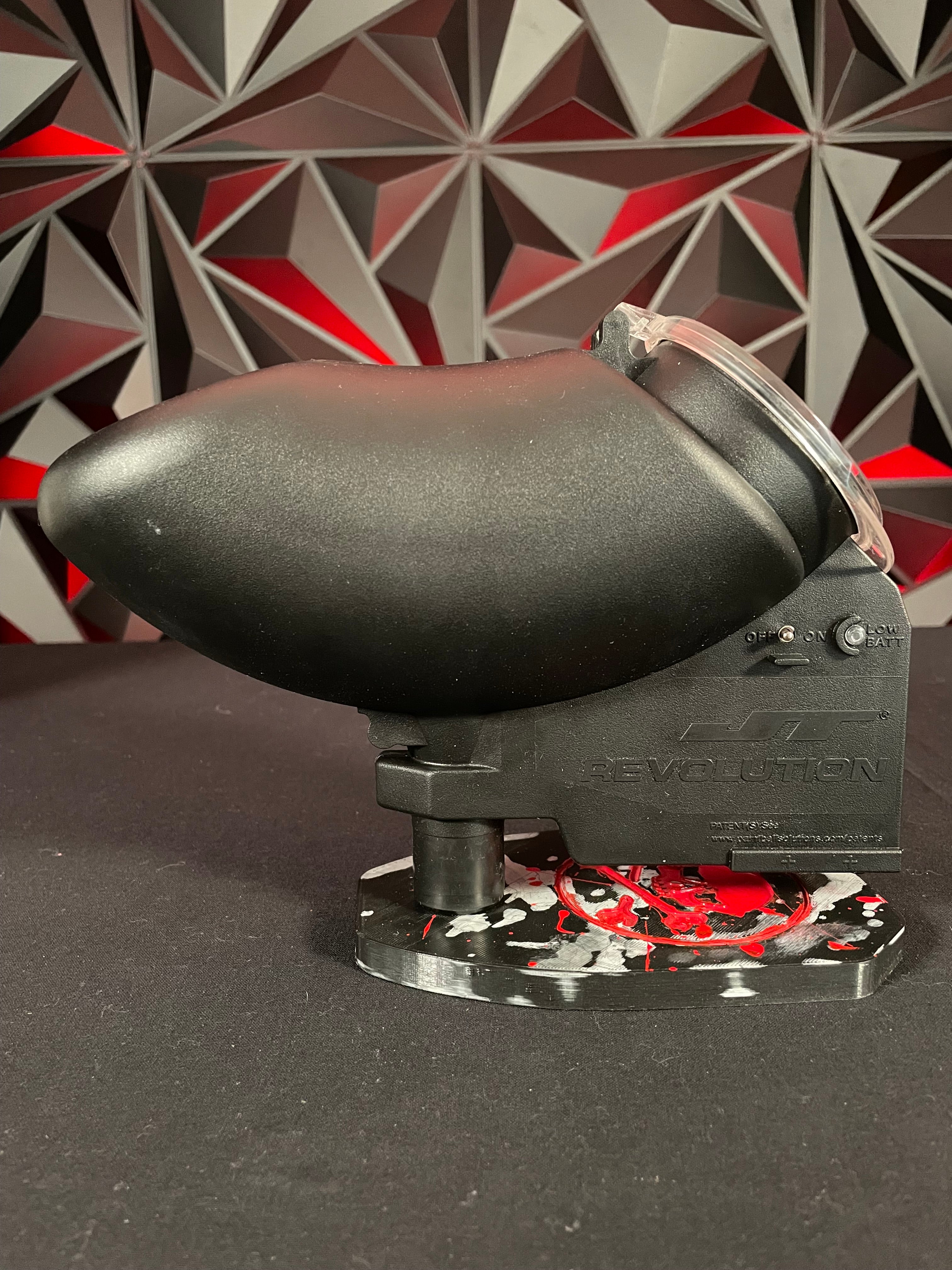 Used JT Revolution Paintball Loader - Black