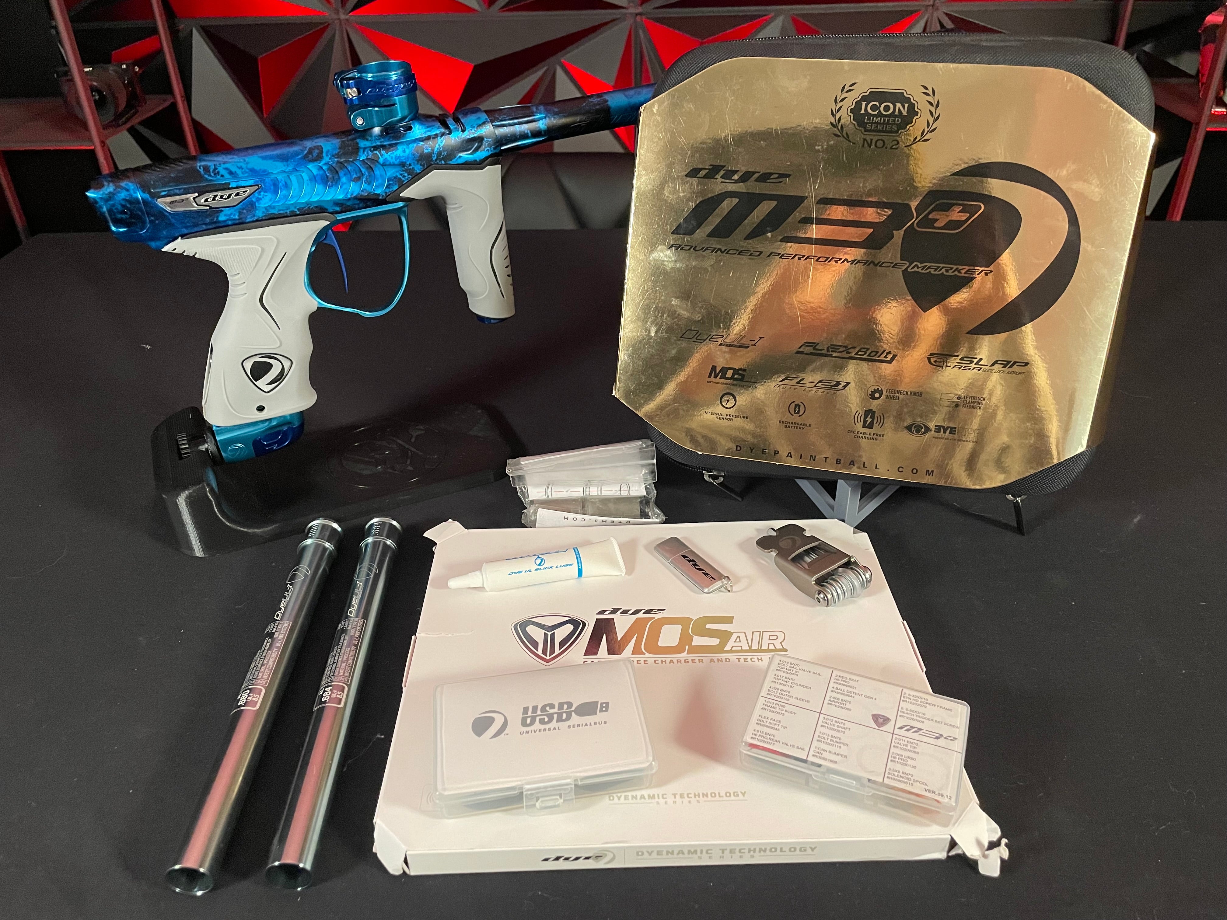 Used Dye M3+ ICON Paintball Gun - PGA Tidal