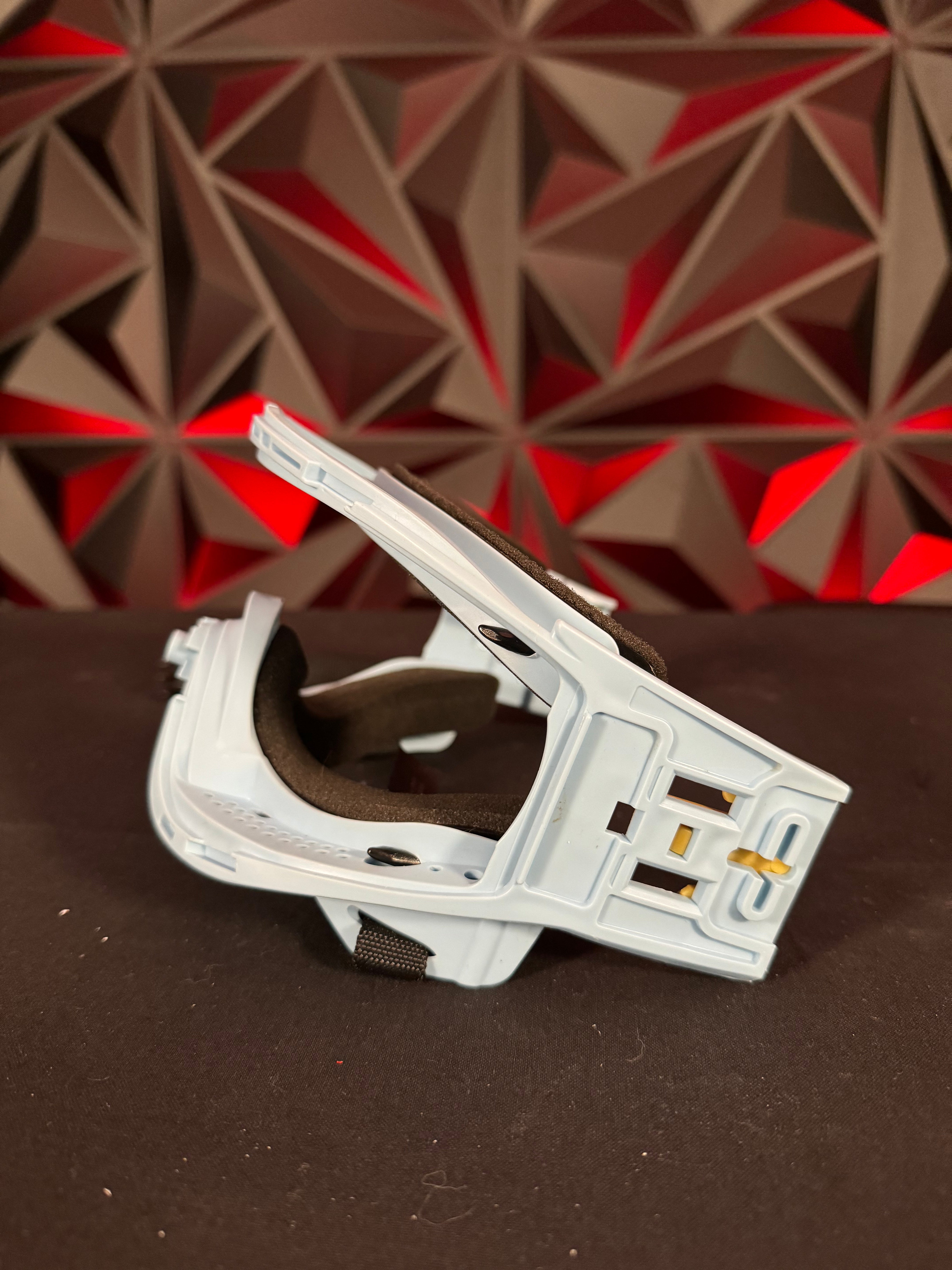 Used JT ProflexX Paintball Mask - FRAME and SKIRT ONLY - Navy Blue/Powered Blue