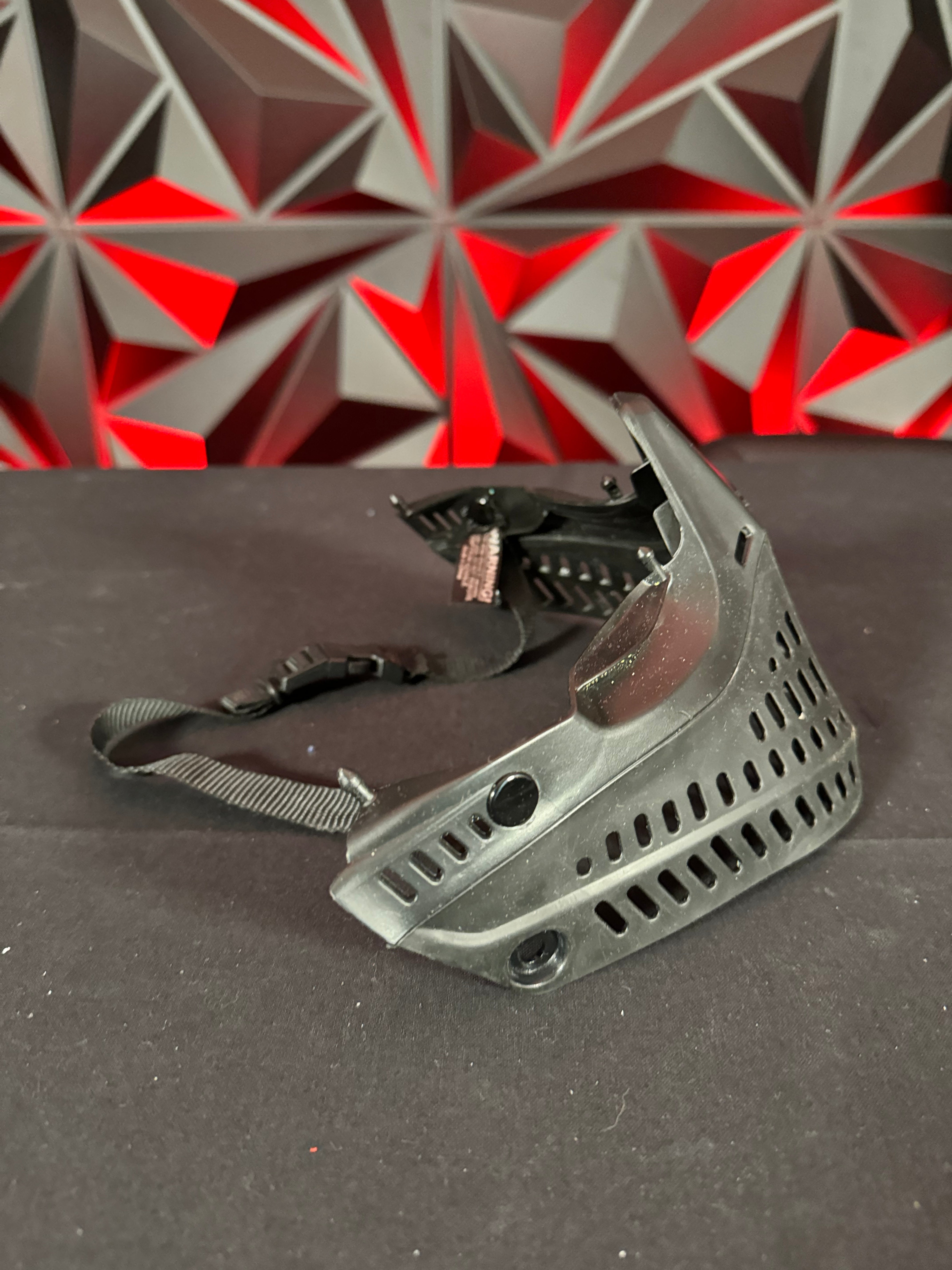 Used JT Proflex Paintball Mask - Grey/Black w/ Clear Lens *Needs Assembled*