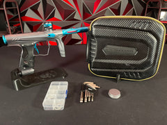 Used HK Army Shocker Amp Paintball Gun - Pewter/Teal