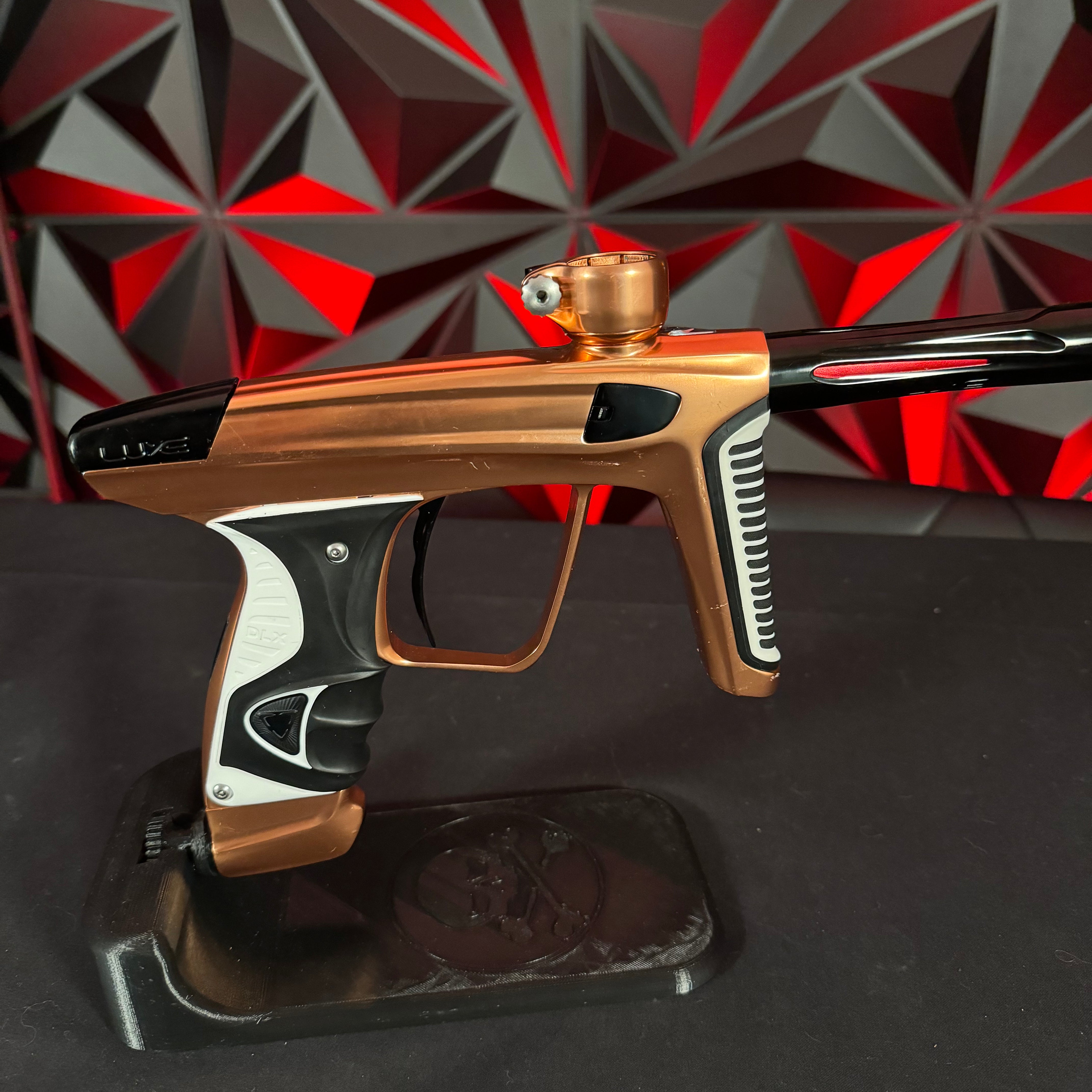Used DLX Luxe X Paintball Gun - Copper