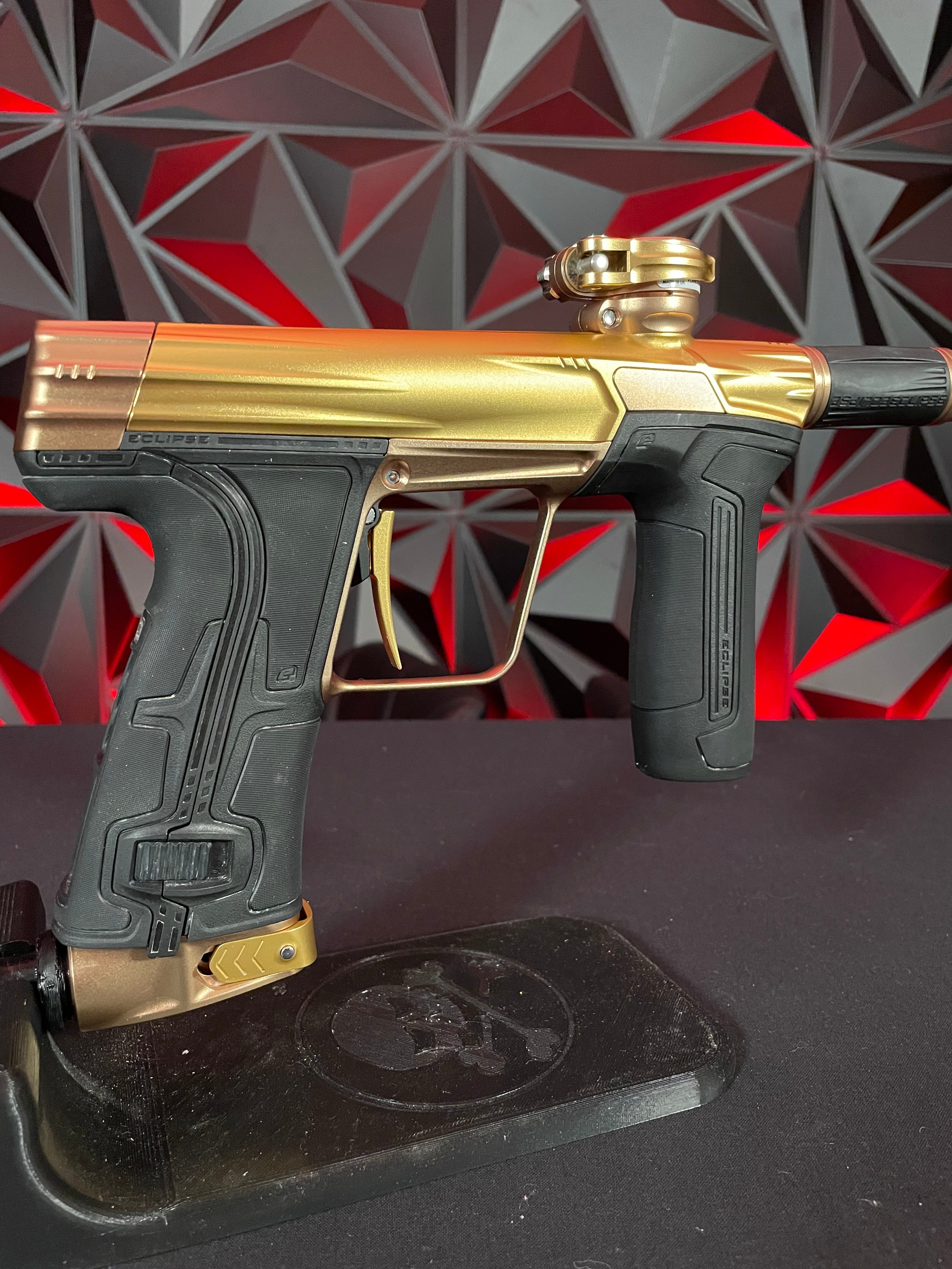 Used Planet Eclipse CS3 Paintball Gun - Crusade (Gold/Bronze)