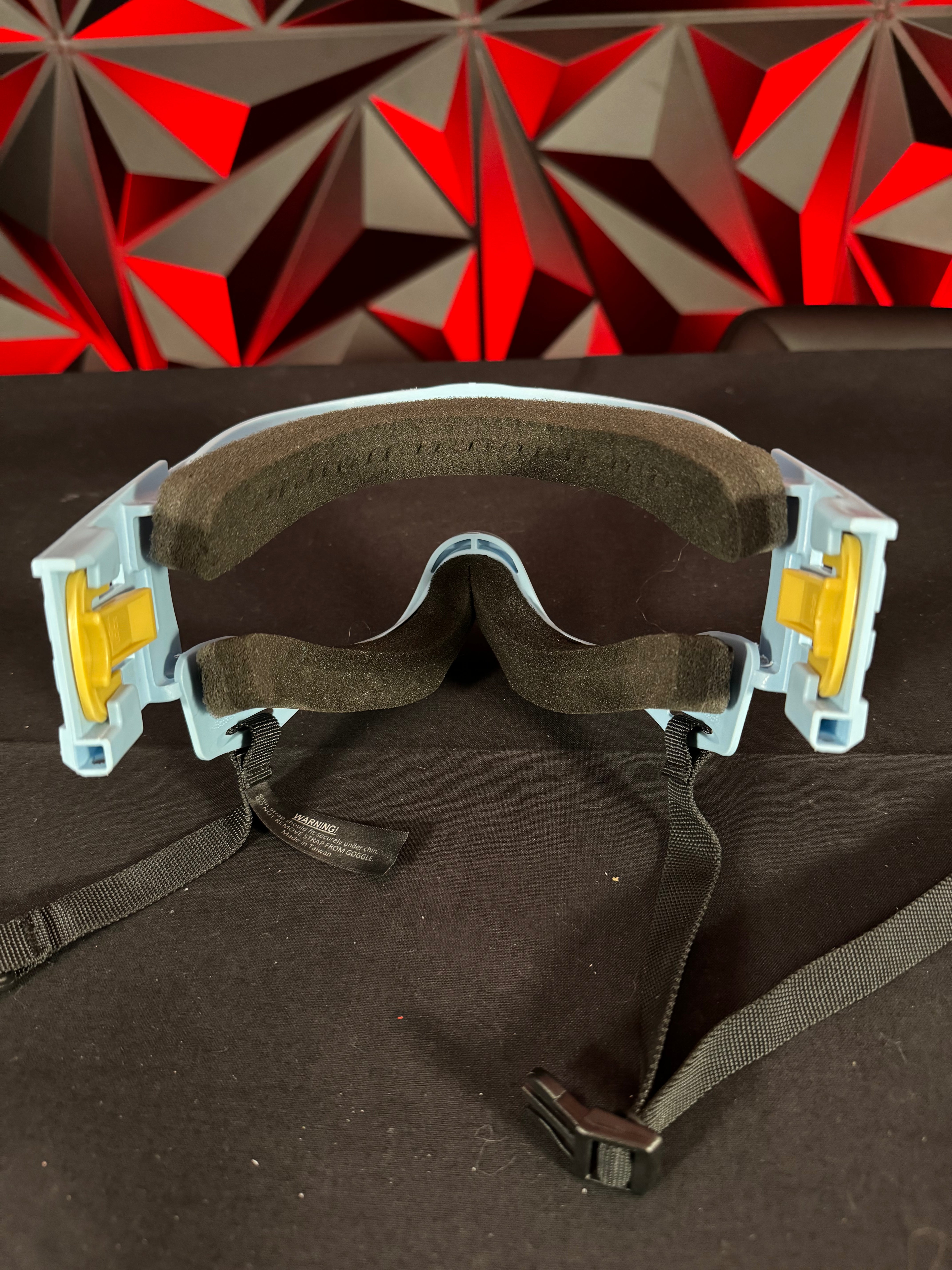 Used JT ProflexX Paintball Mask - FRAME and SKIRT ONLY - Navy Blue/Powered Blue