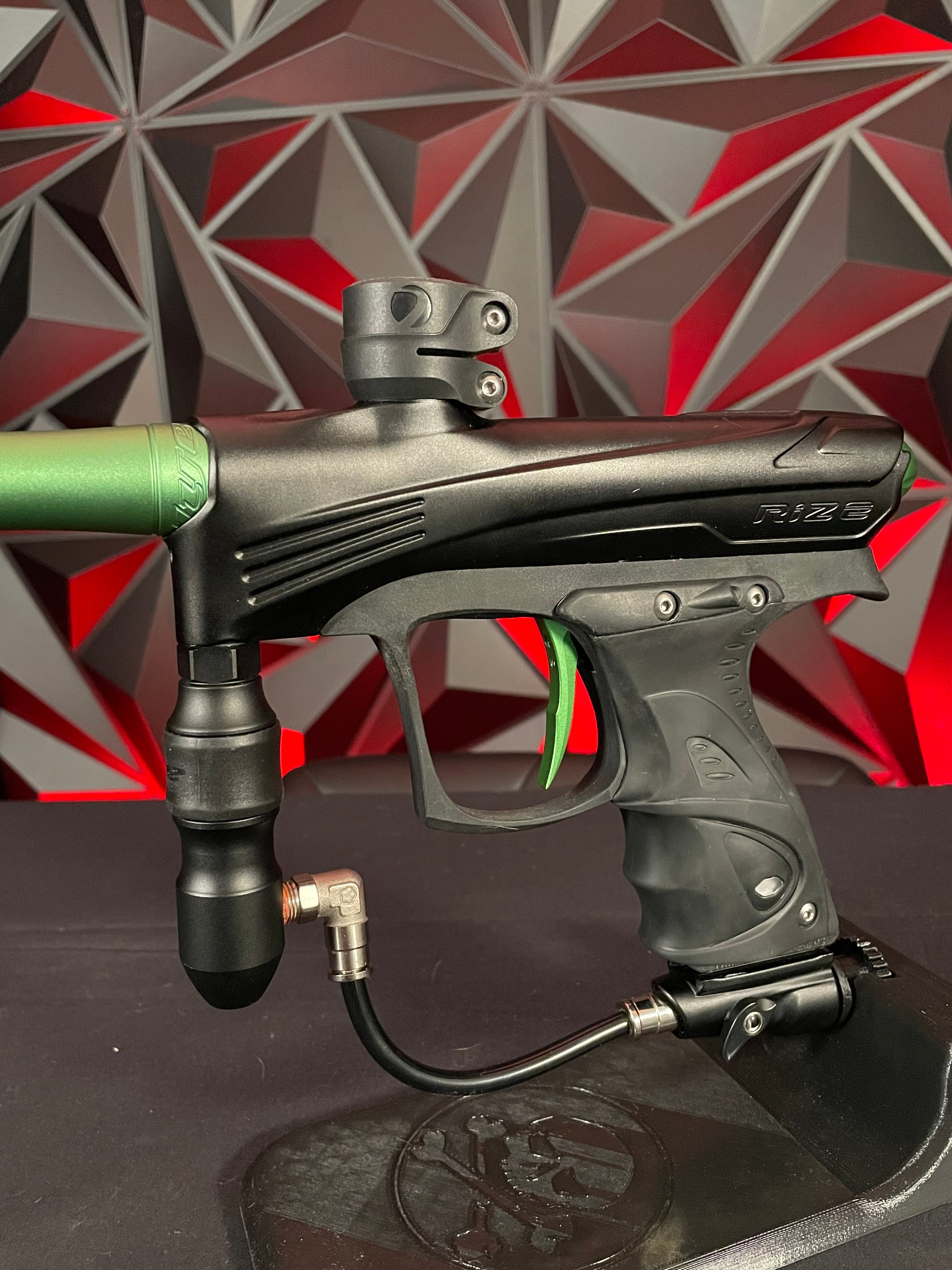 Used Dye CZR Paintball Marker- Black / Green