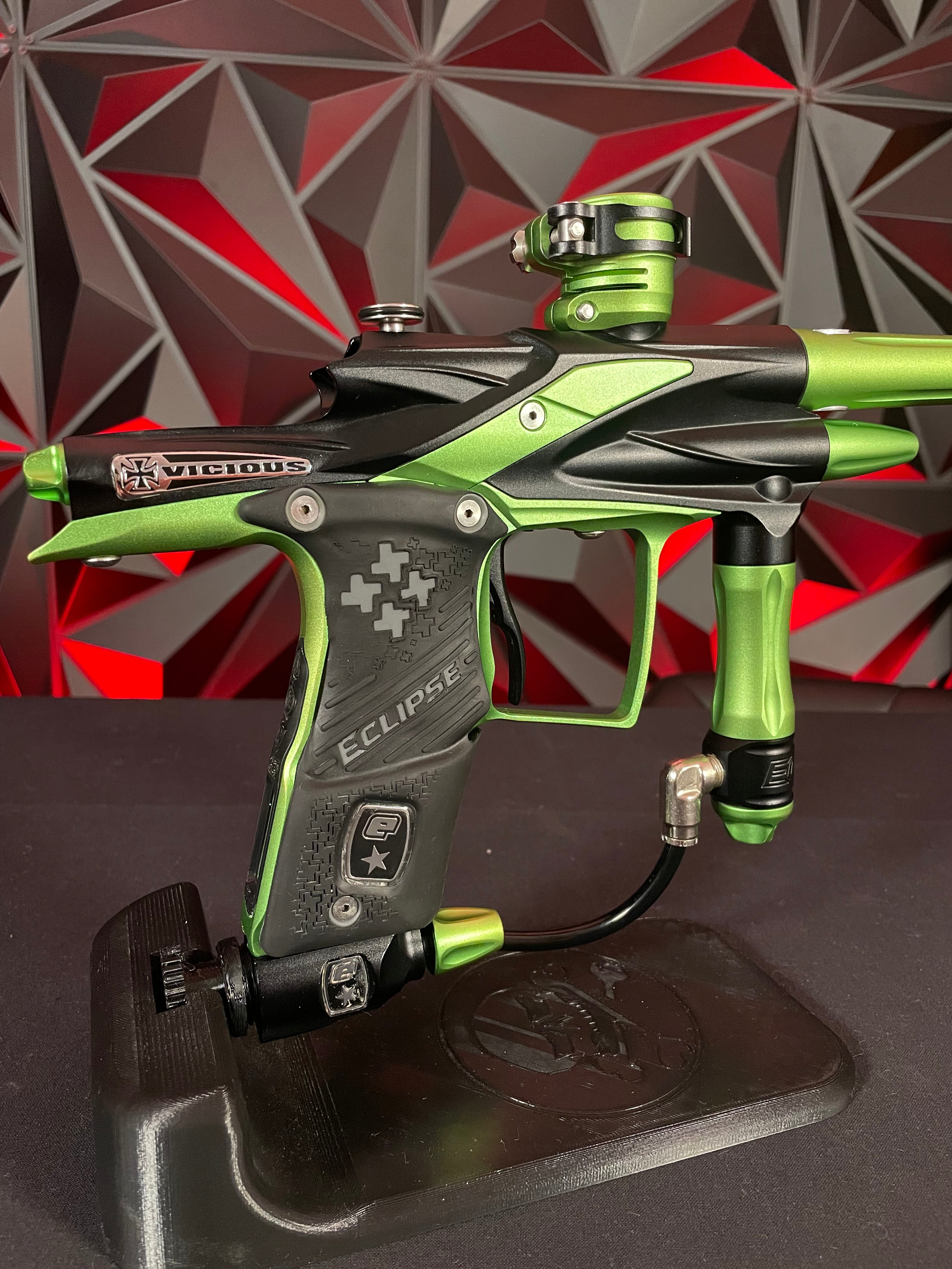 Used Planet Eclipse Ego 10 Paintball Gun - Black/Green