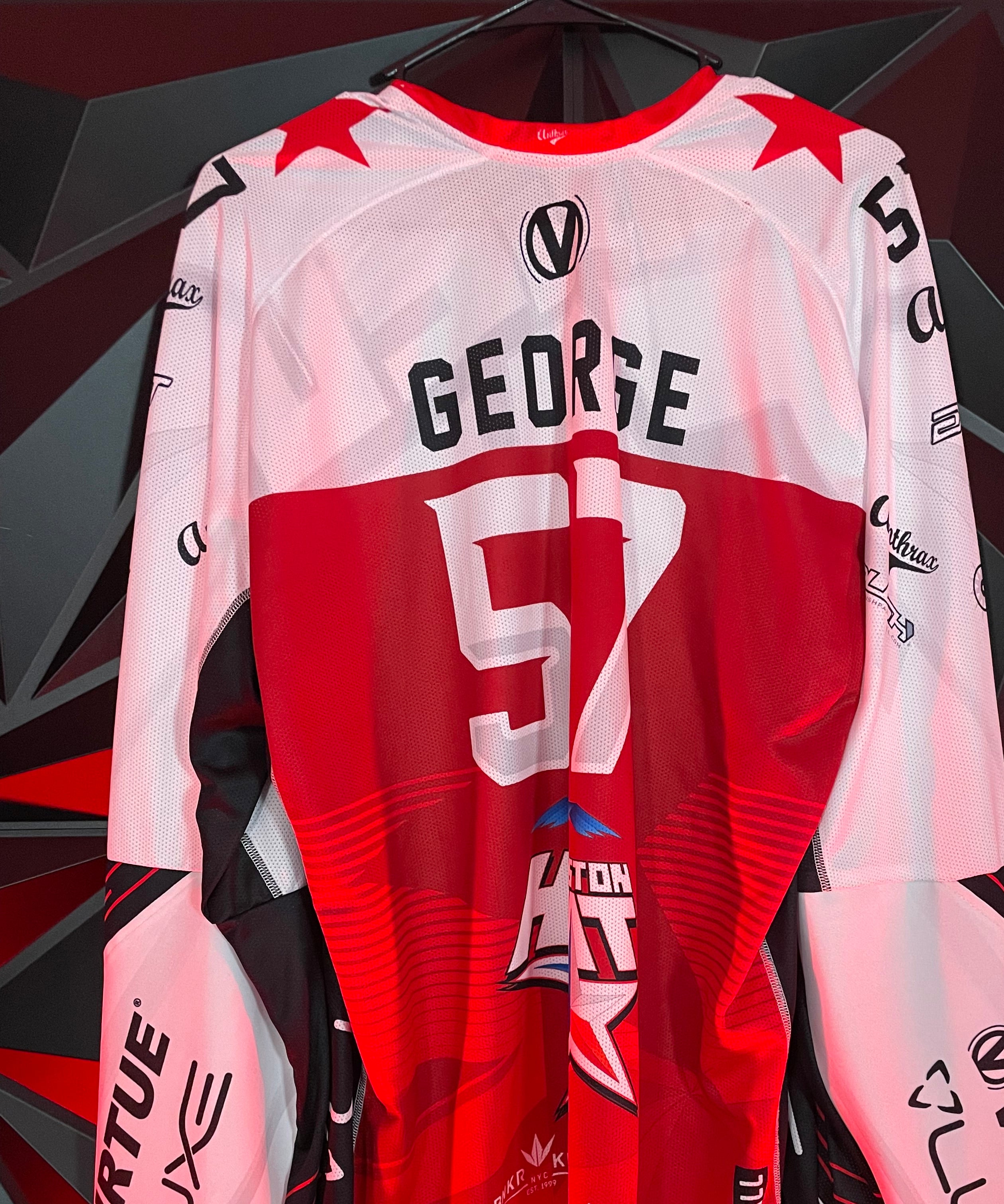 Used Houston Heat Paintball Jersey -Chad George #57 - Large