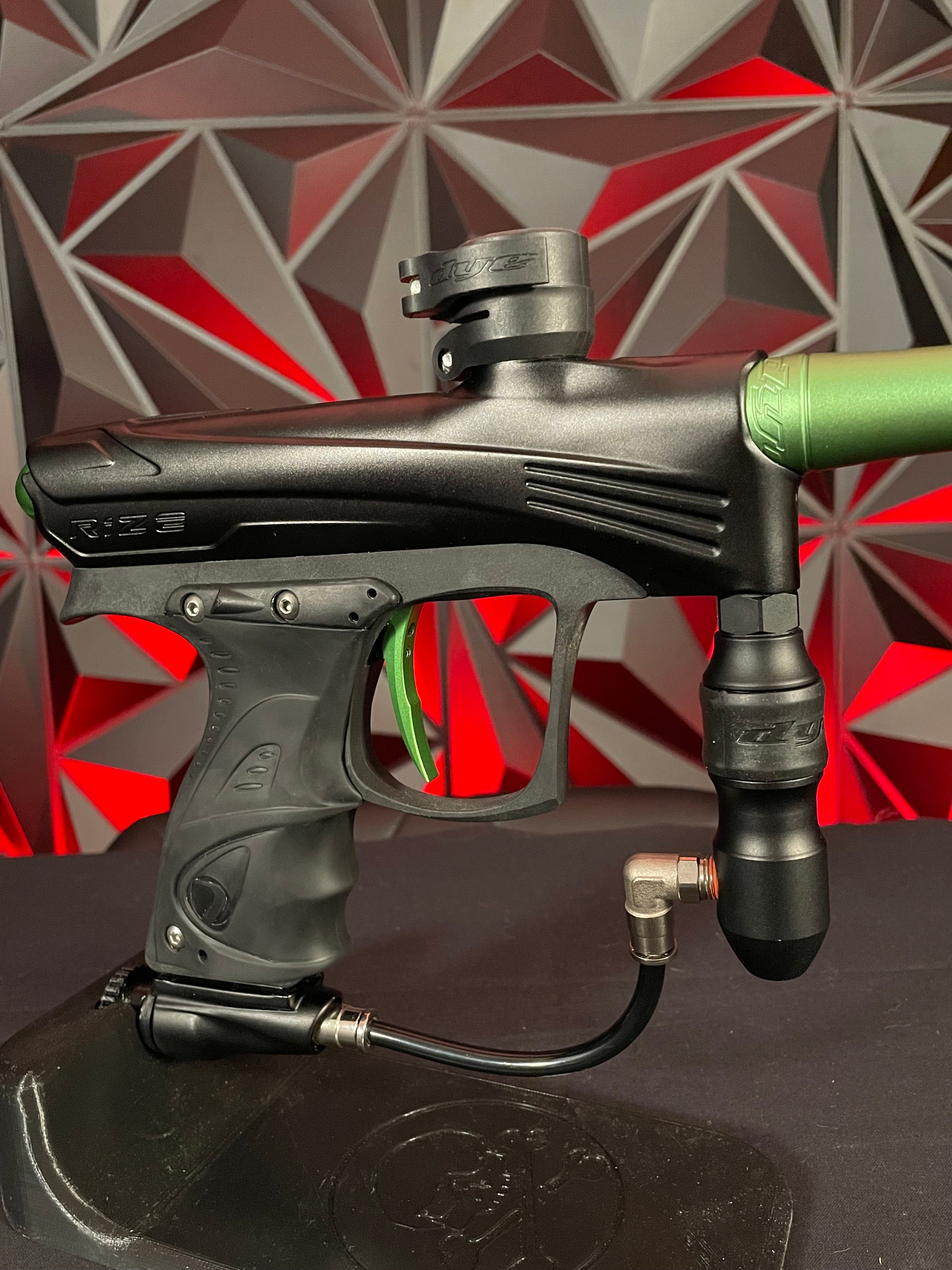 Used Dye CZR Paintball Marker- Black / Green