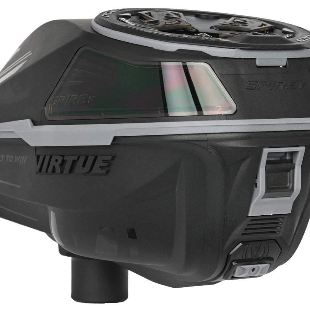 Virtue Spire 5 Paintball Loader - Black/Grey