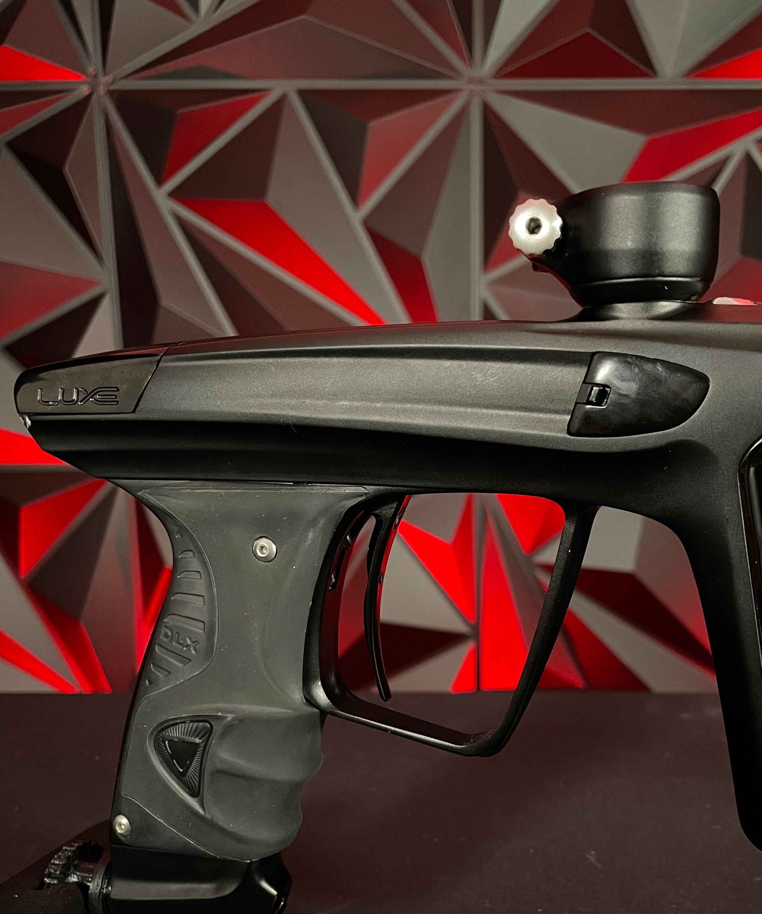 Used DLX Luxe X Paintball Gun - Dust Black/Gloss Black