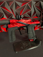 Used HK Army/Planet Eclipse LV2 Fossil Paintball Gun - Scorch (Red/Black) w/ 4 Carbon PWR Inserts