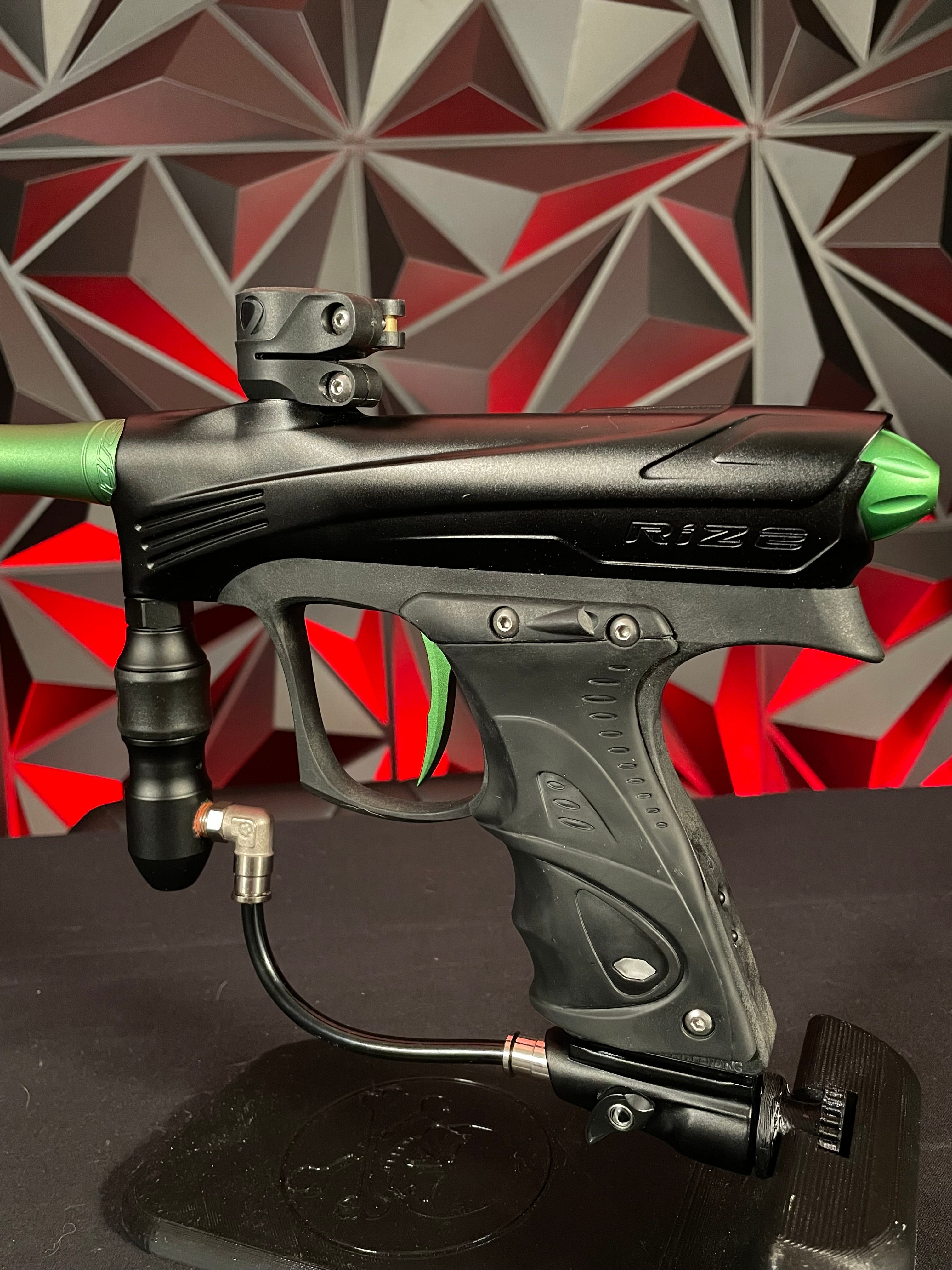 Used Dye CZR Paintball Marker- Black / Green