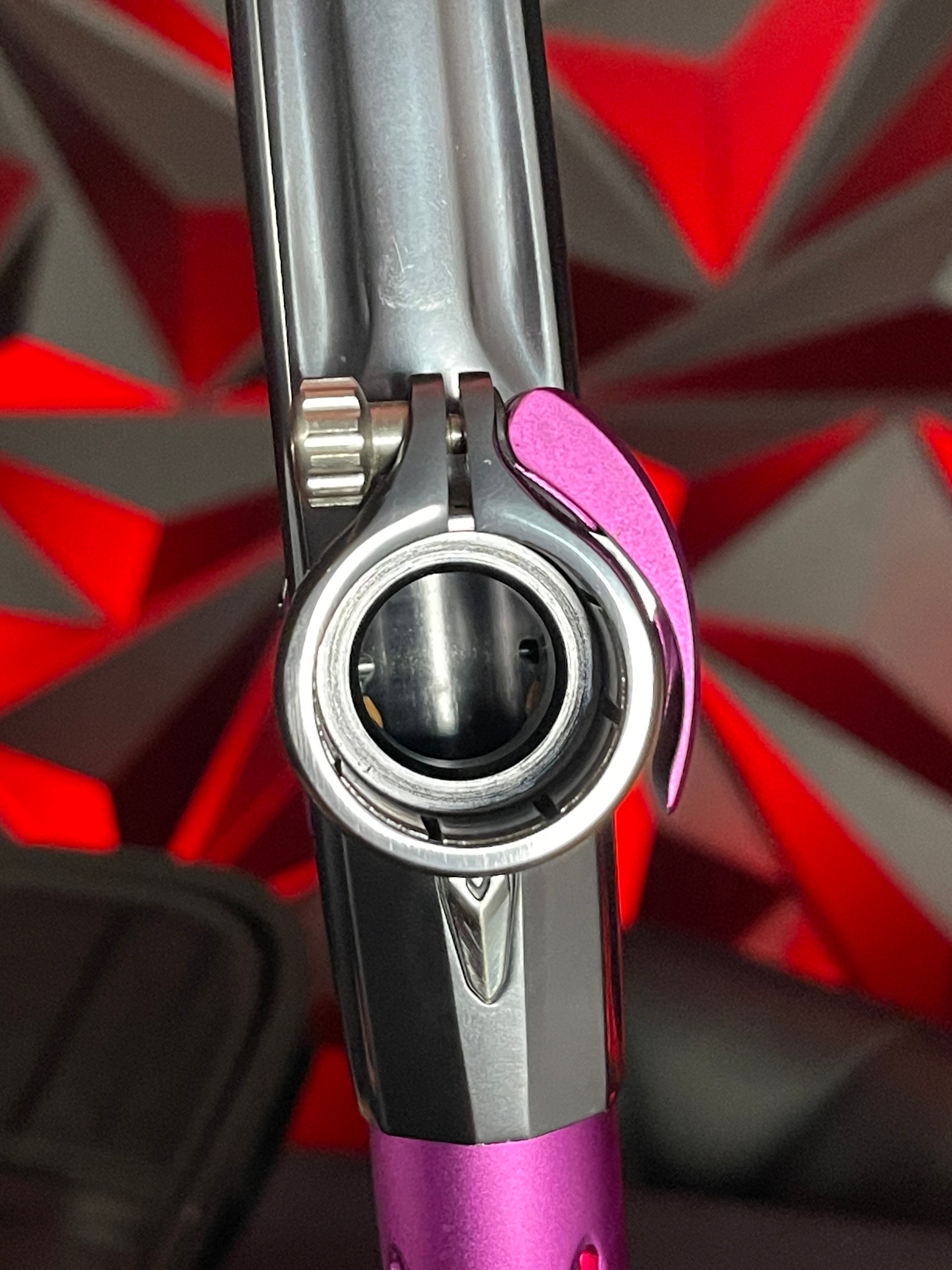 Used DLX Luxe X Paintball Gun - Pewter / Purple