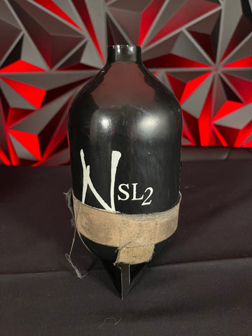 Used Ninja Sl2 68/4500 Paintball Tank - Black w/ White *Bottle Only*