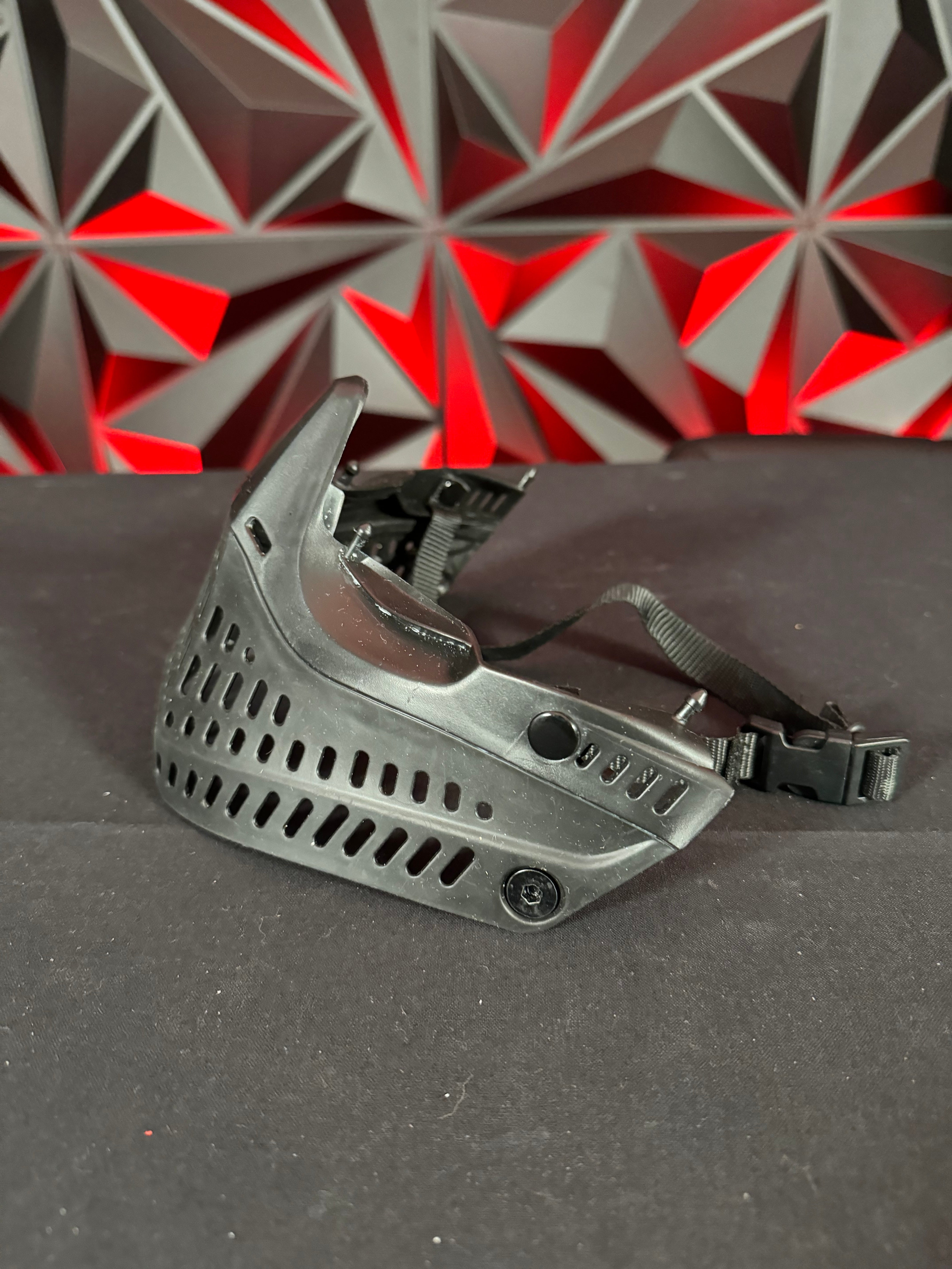 Used JT Proflex Paintball Mask - Grey/Black w/ Clear Lens *Needs Assembled*