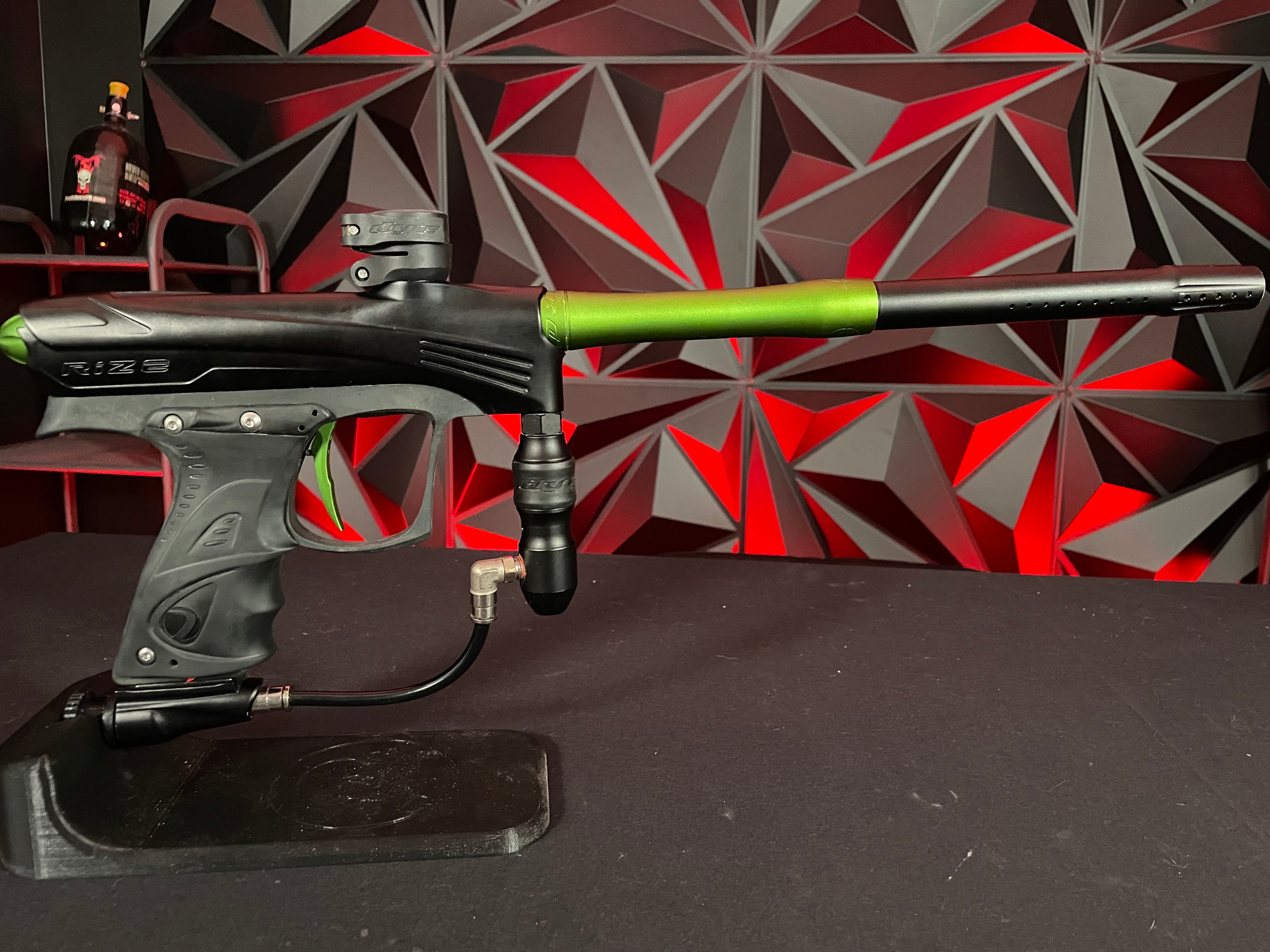 Used Dye CZR Paintball Marker- Black / Green
