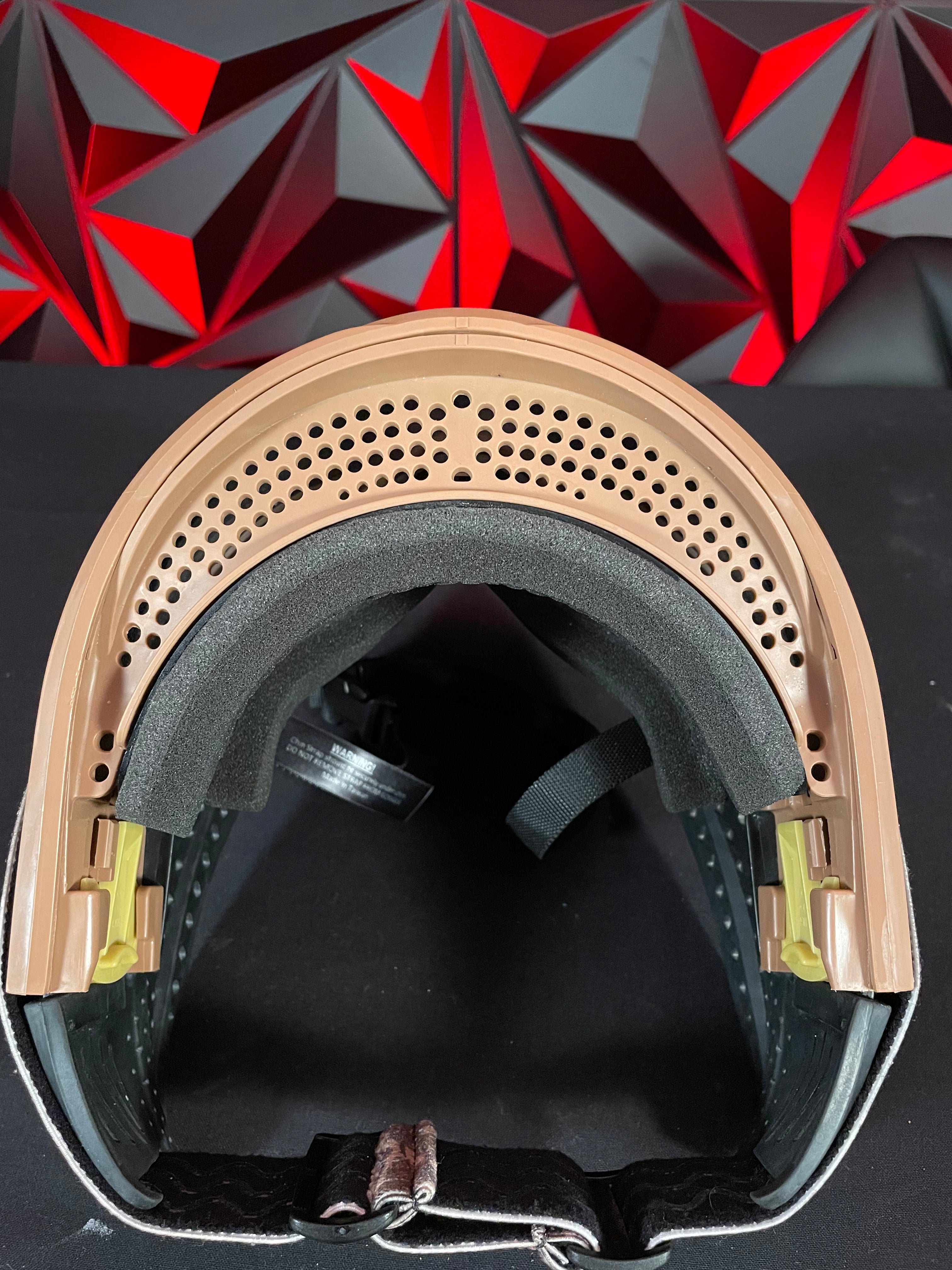 Used Jt ProflexX Mask - Black/Tan w/ Custom ICC Back Strap