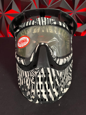 Used JT Proflex Paintball Mask - LE Zebra