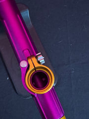 Used Planet Eclipse Gtek 170r Paintball Gun - Purple/Orange w/Infamous Deuce Trigger