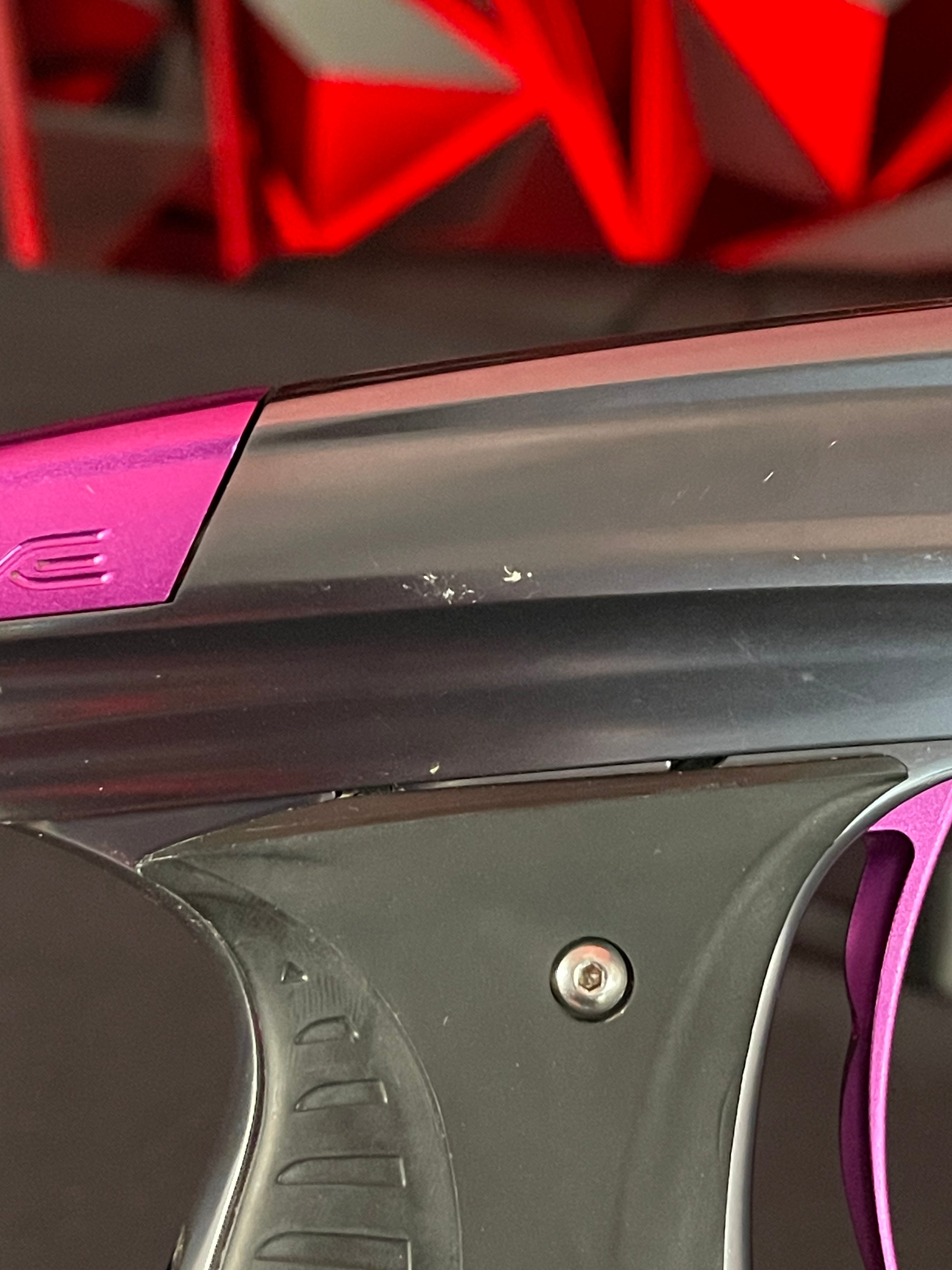 Used DLX Luxe X Paintball Gun - Pewter / Purple