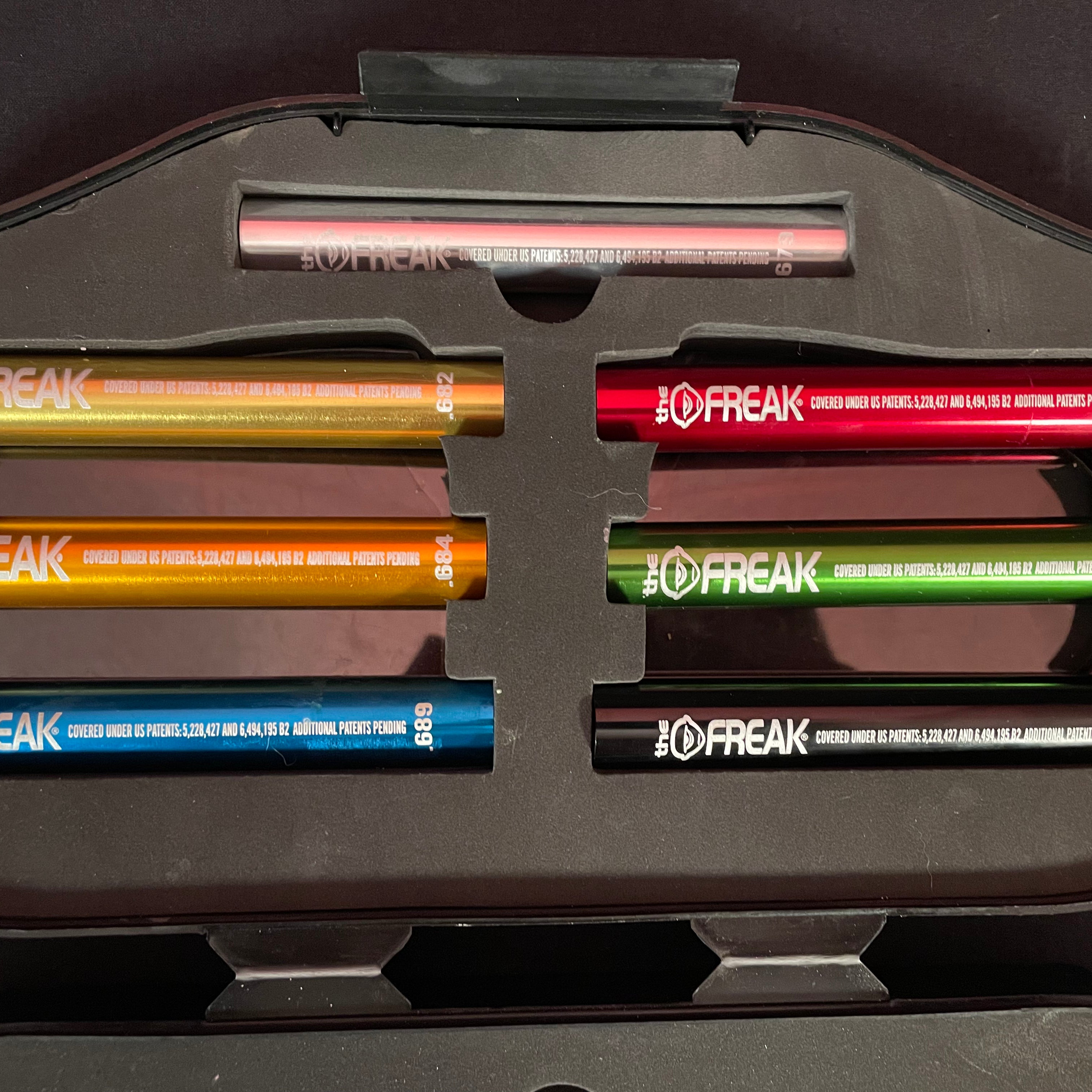 Used Freak Insert Boremaster Kit w/ Two Piece Freak Barrel - Aluminum - Autococker Threaded - Original Plastic Freak Case