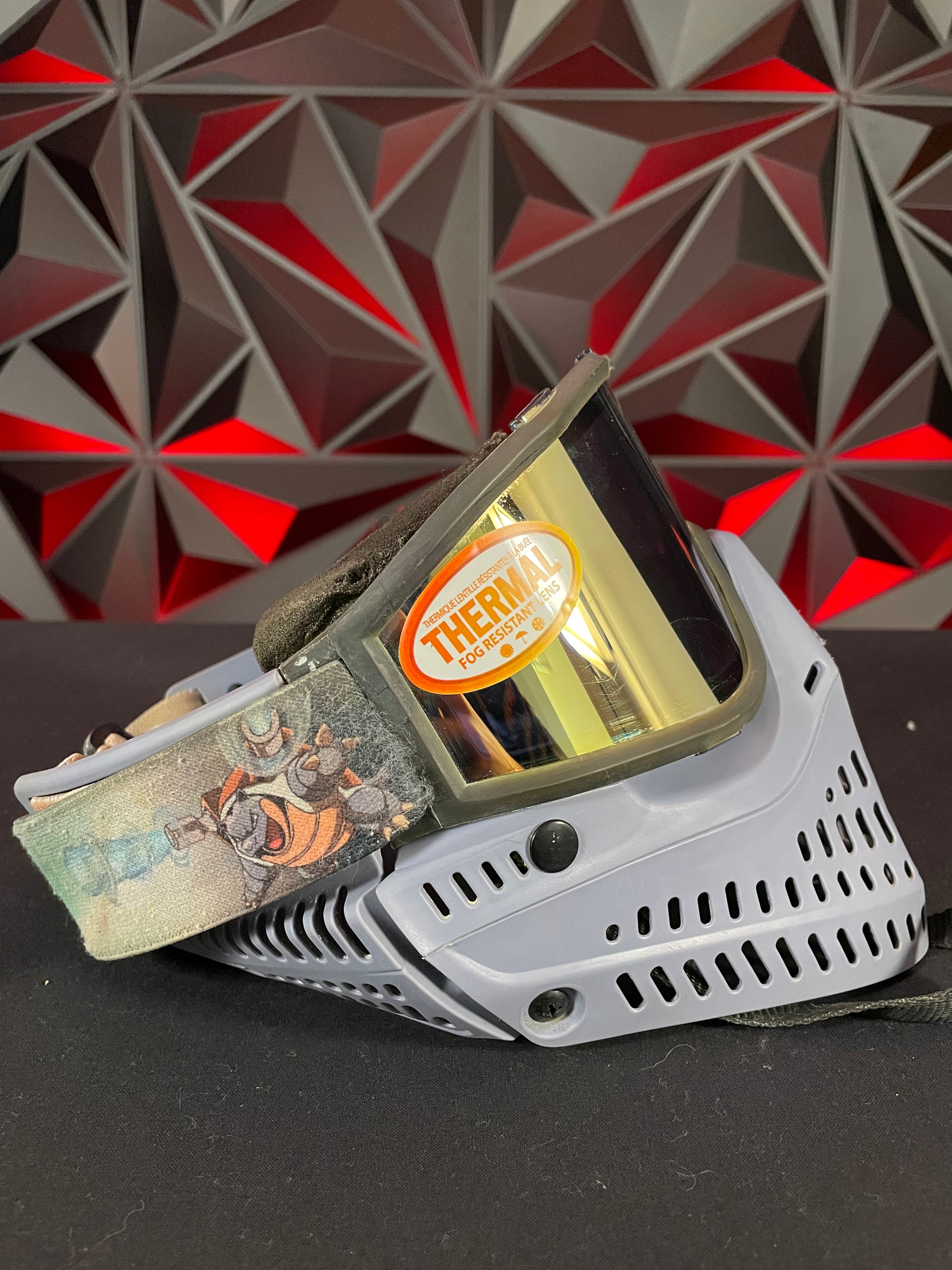 Used JT Proflex Paintball Mask - Powder Blue