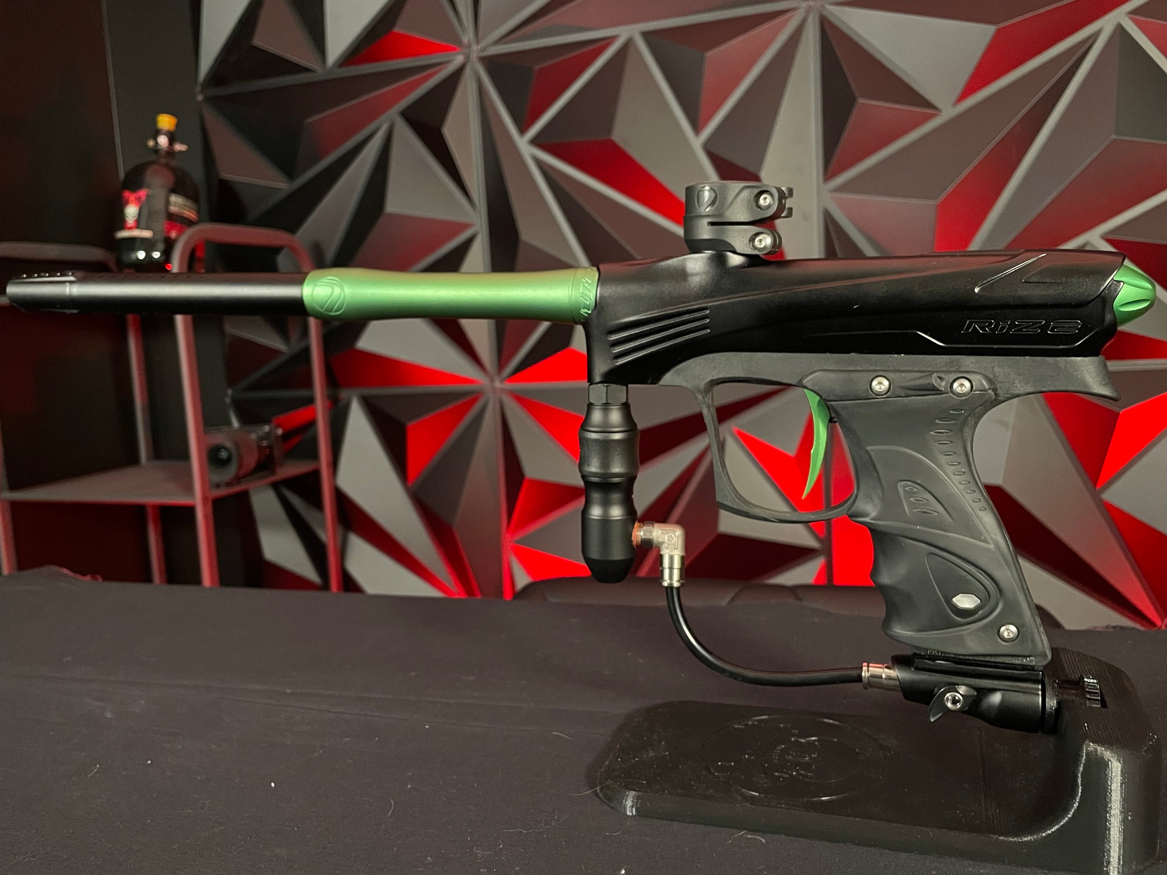 Used Dye CZR Paintball Marker- Black / Green