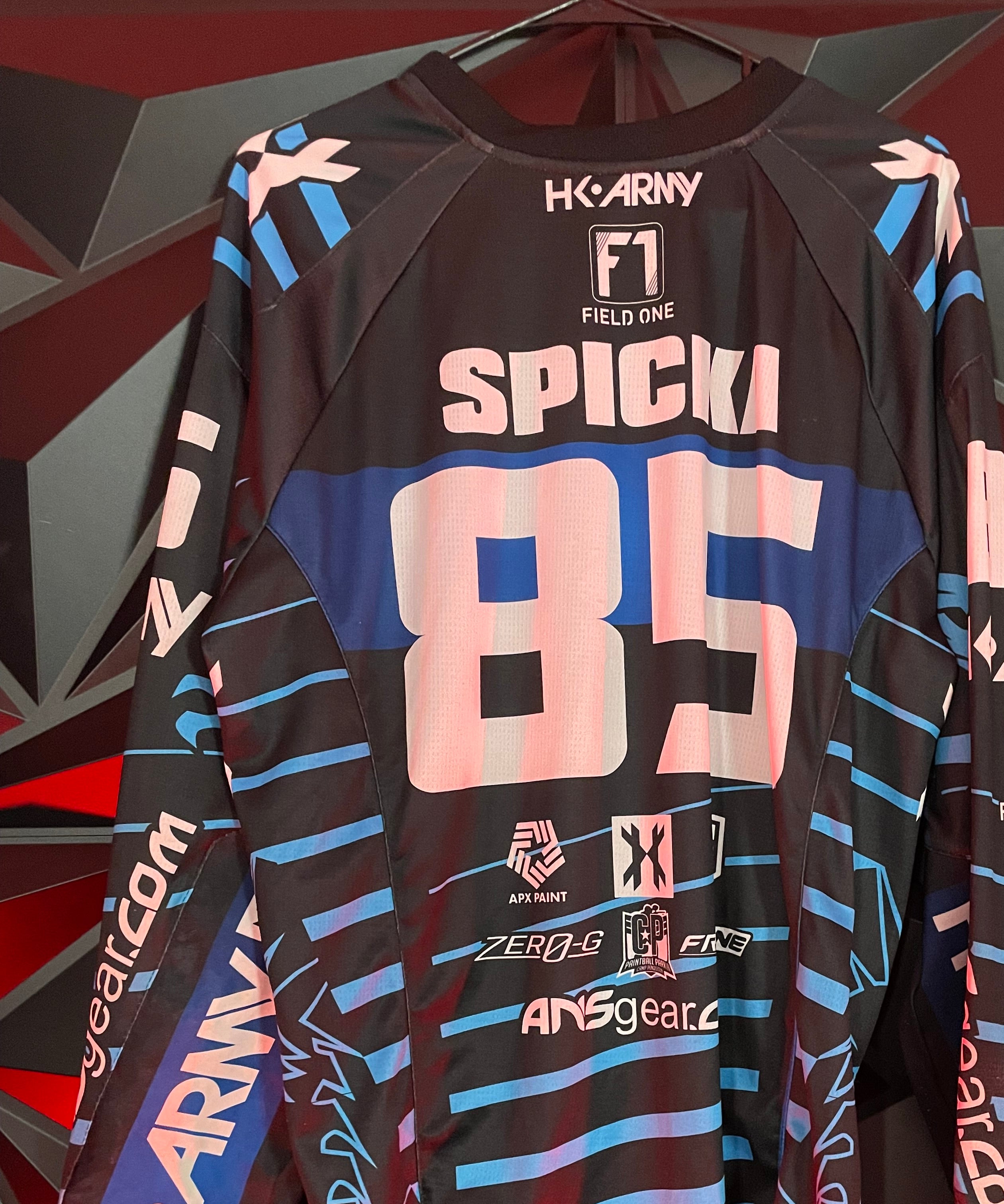 Used Dynasty Paintball Jersey - Kyle Spicka #85 - Large