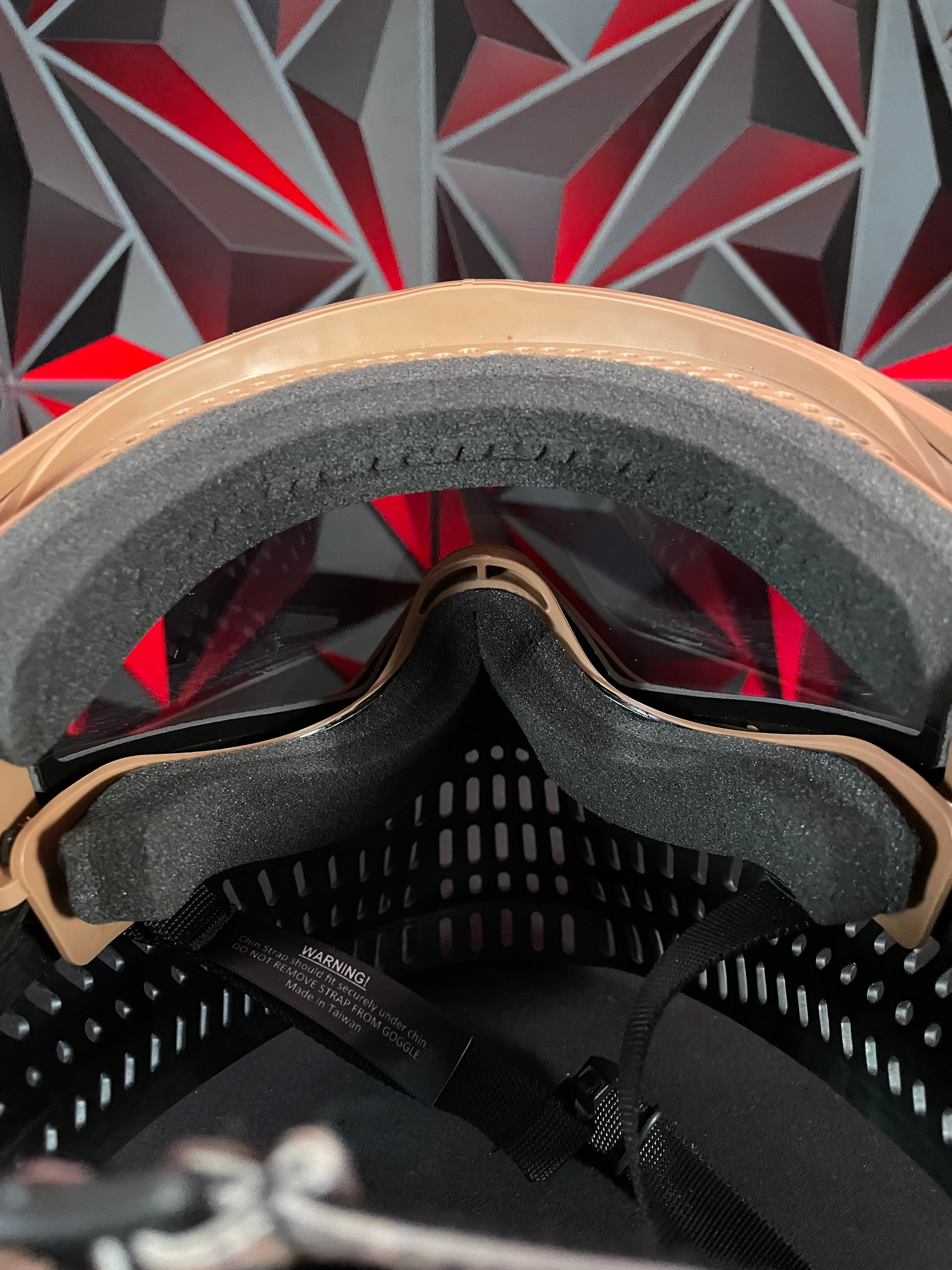 Used Jt ProflexX Mask - Black/Tan w/ Custom ICC Back Strap