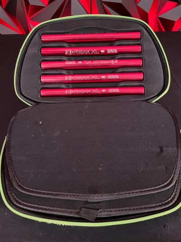 Used Freak XL Boremaster Kit - Aluminum - Blood Red - Carbon IC Barrel - Black - Autococker Threaded