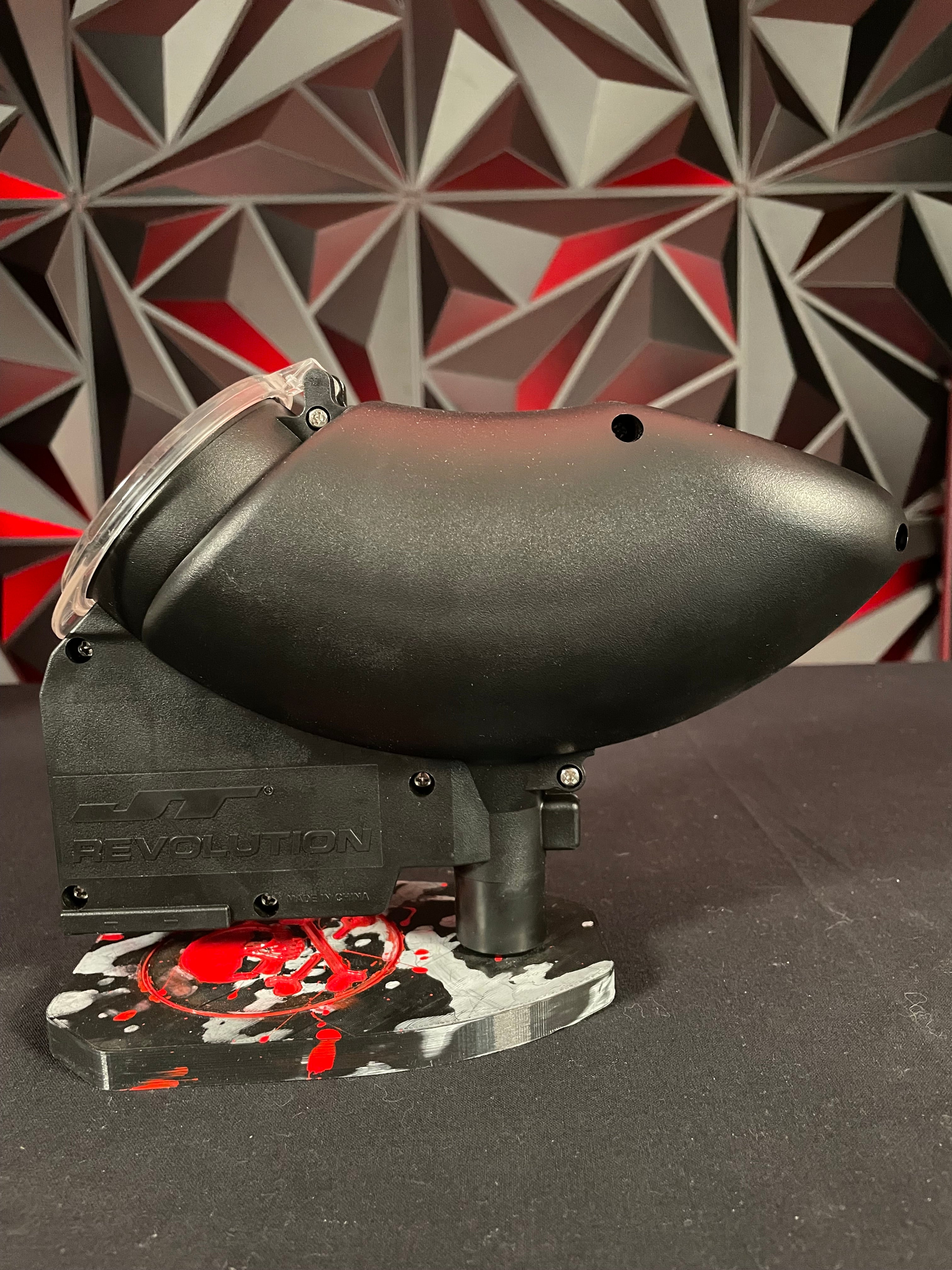Used JT Revolution Paintball Loader - Black
