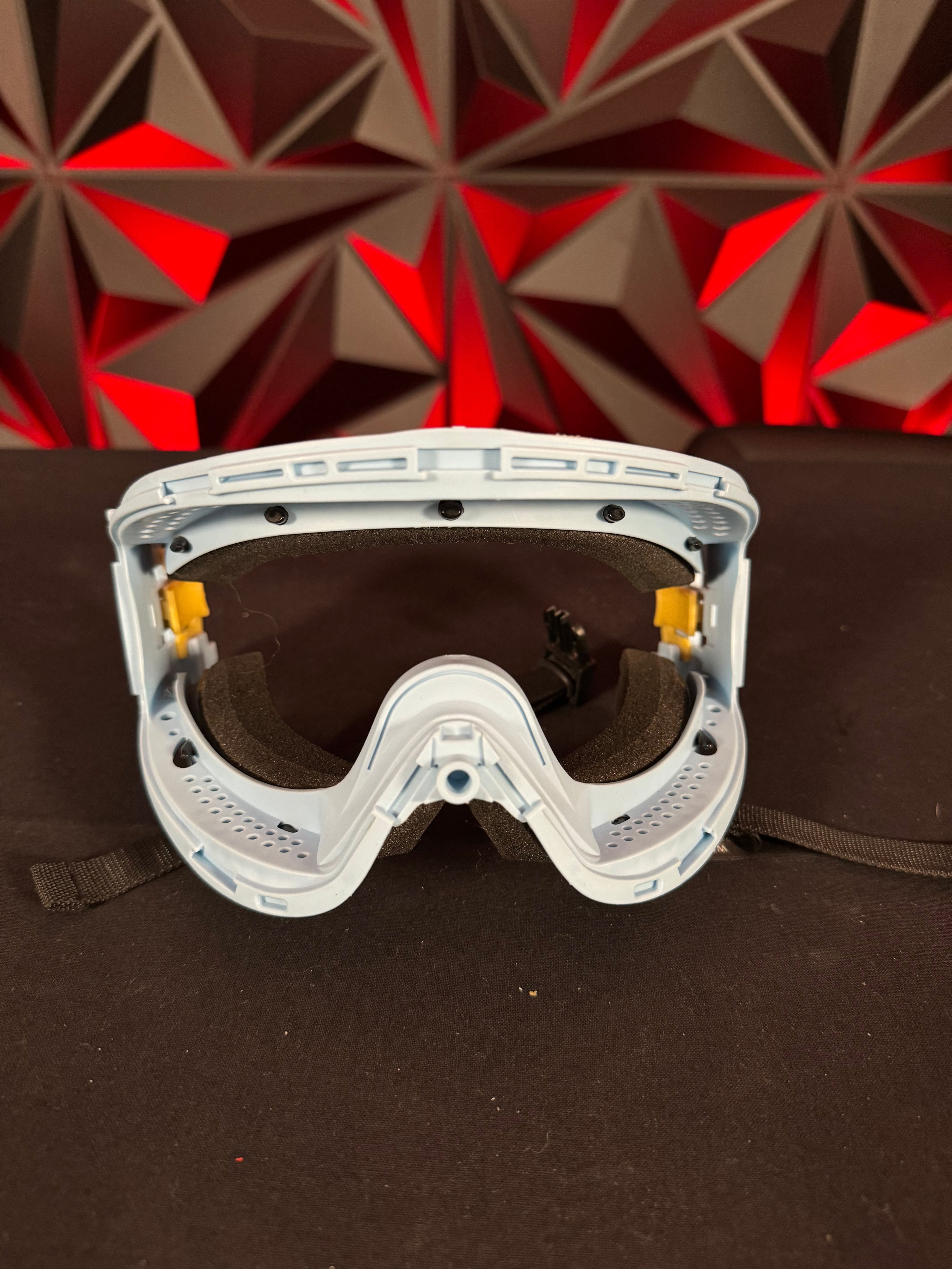 Used JT ProflexX Paintball Mask - FRAME and SKIRT ONLY - Navy Blue/Powered Blue