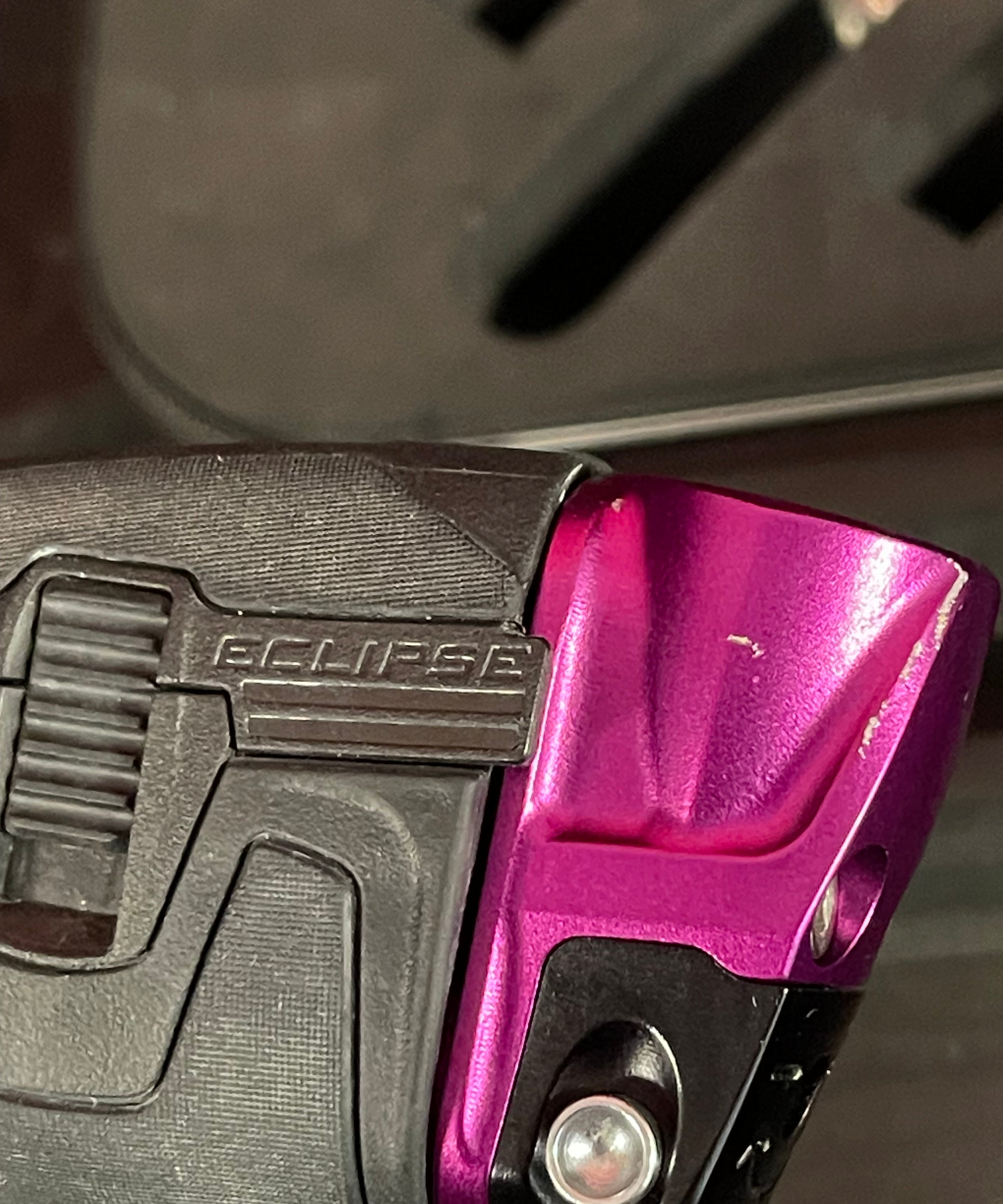 Used Planet Eclipse Geo 4 Paintball Gun - Amethyst w/ 3 FL Backs