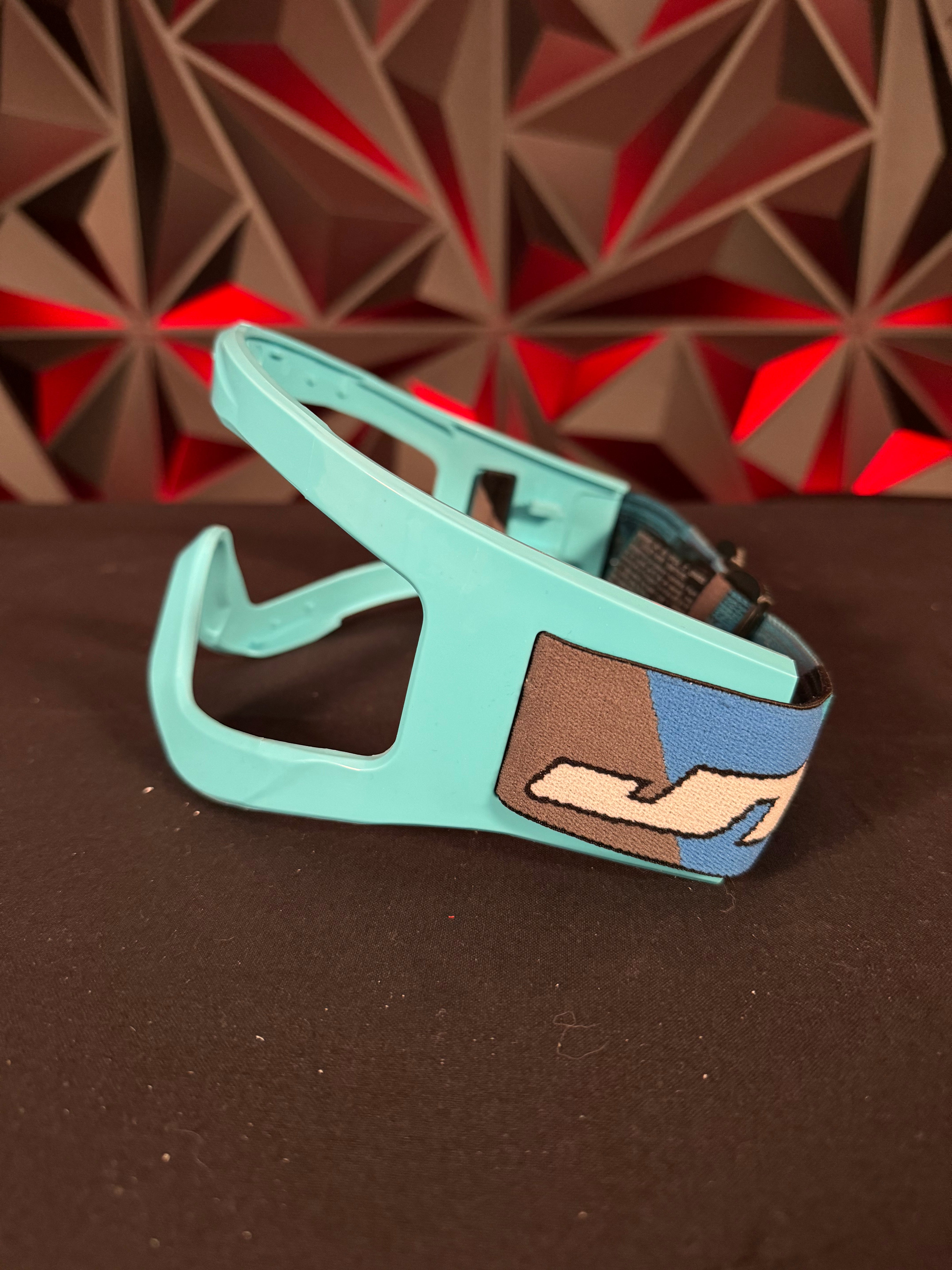 Used JT ProflexX Paintball Mask - FRAME and SKIRT ONLY - Navy Blue/Powered Blue