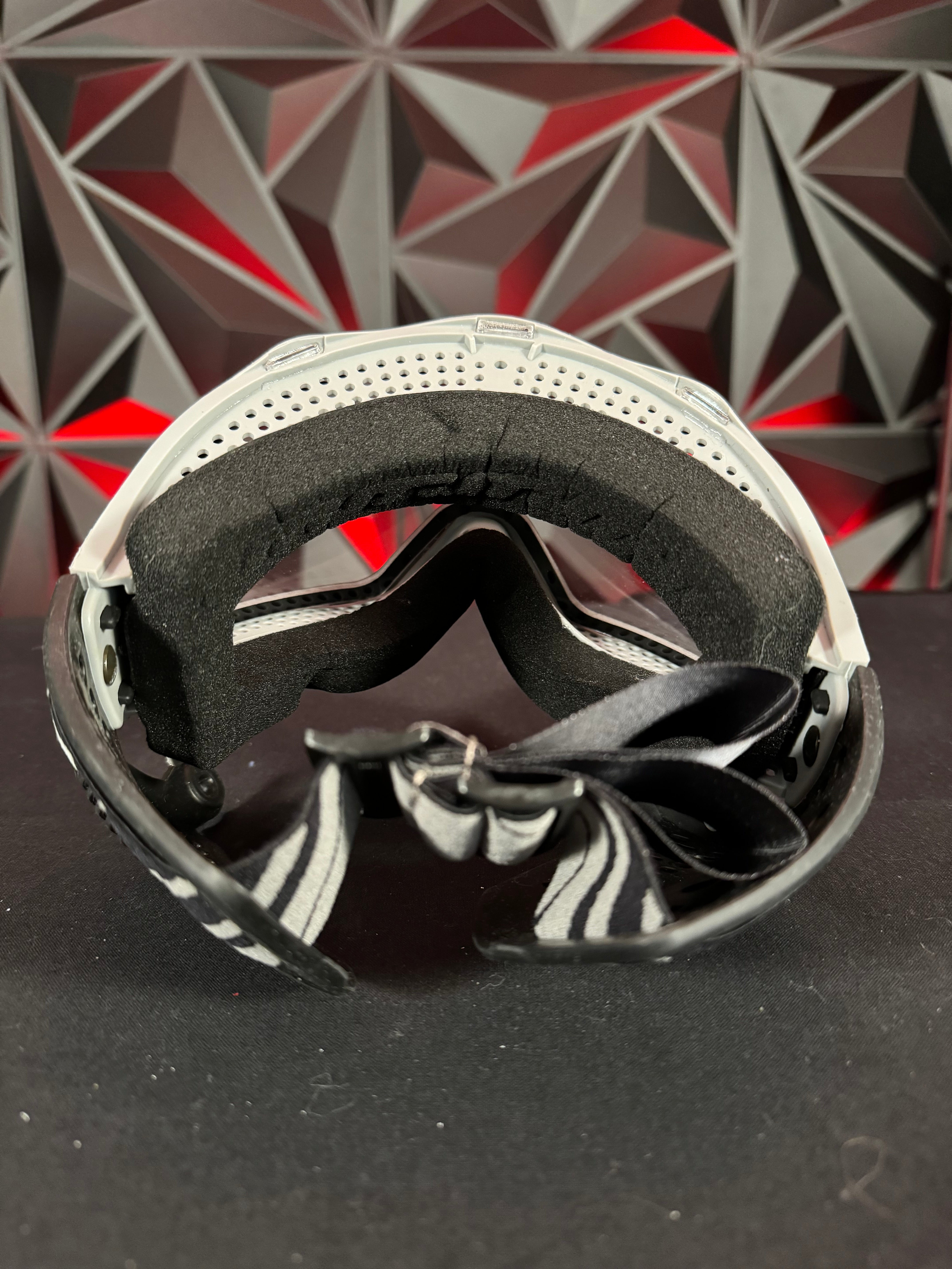 Used JT Proflex Paintball Mask - Grey/Black w/ Clear Lens *Needs Assembled*