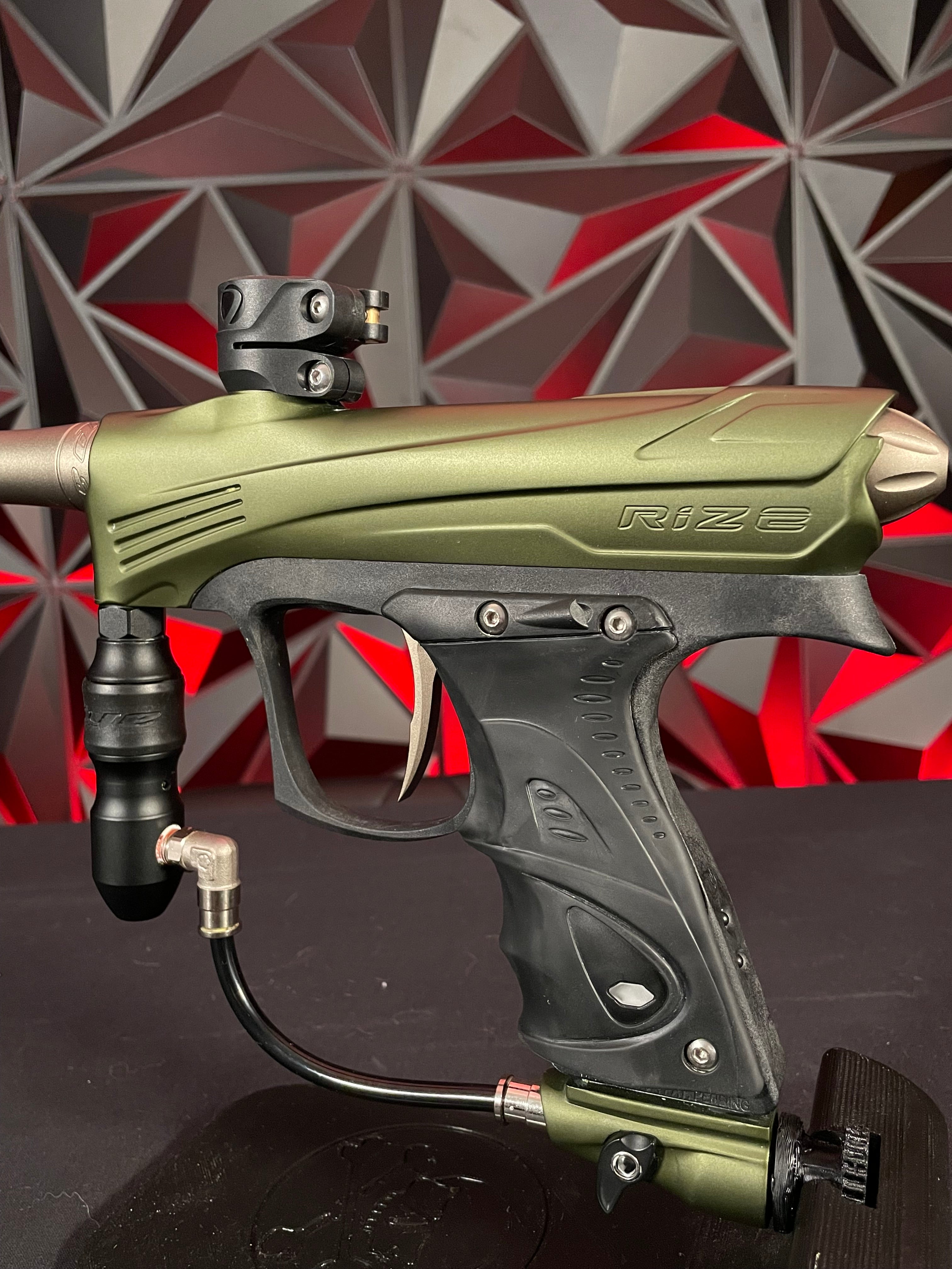 Used Dye CZR Paintball Marker- Olive/Tan